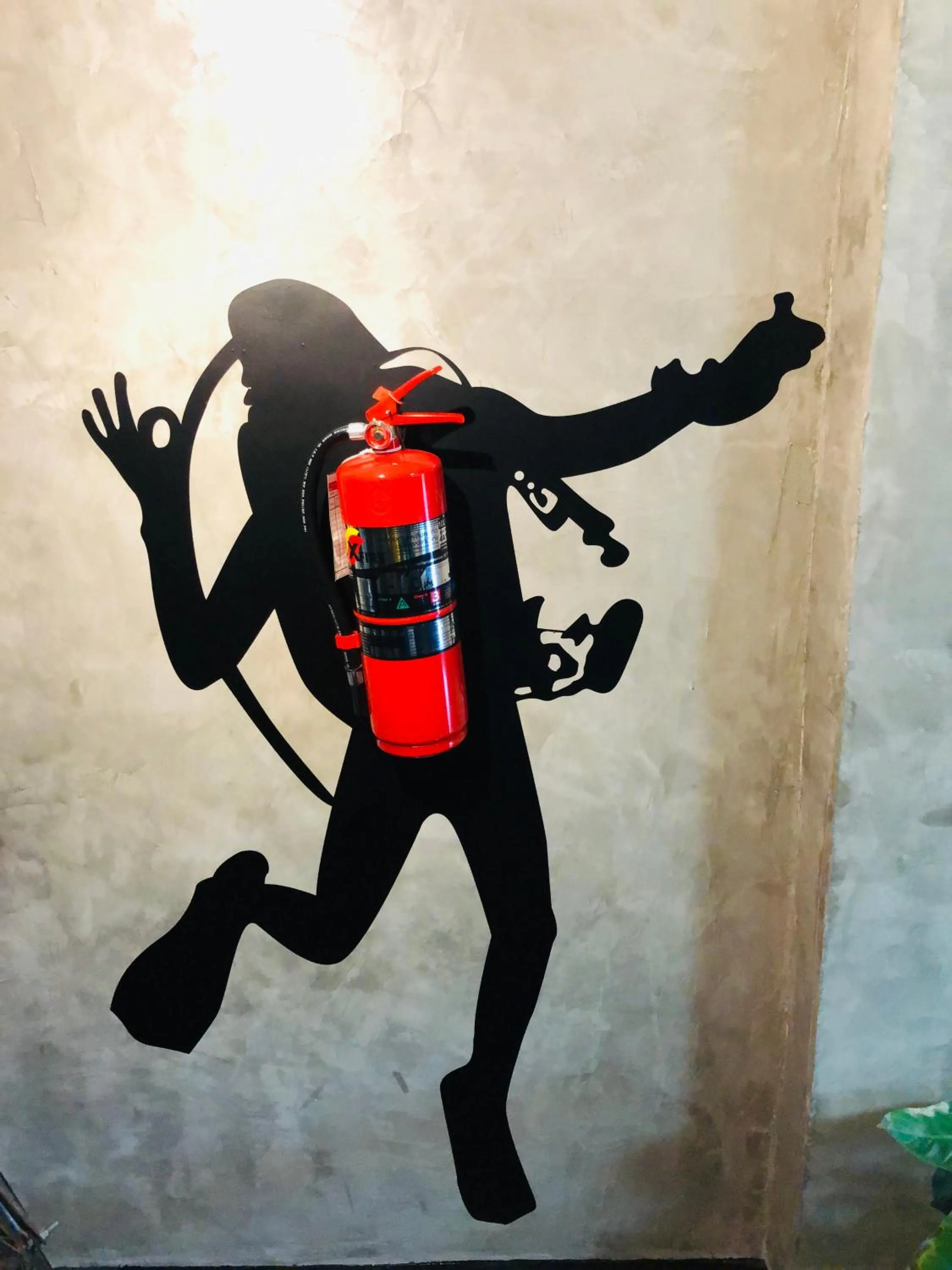 Decorative detail in Baan Lung Poshtel