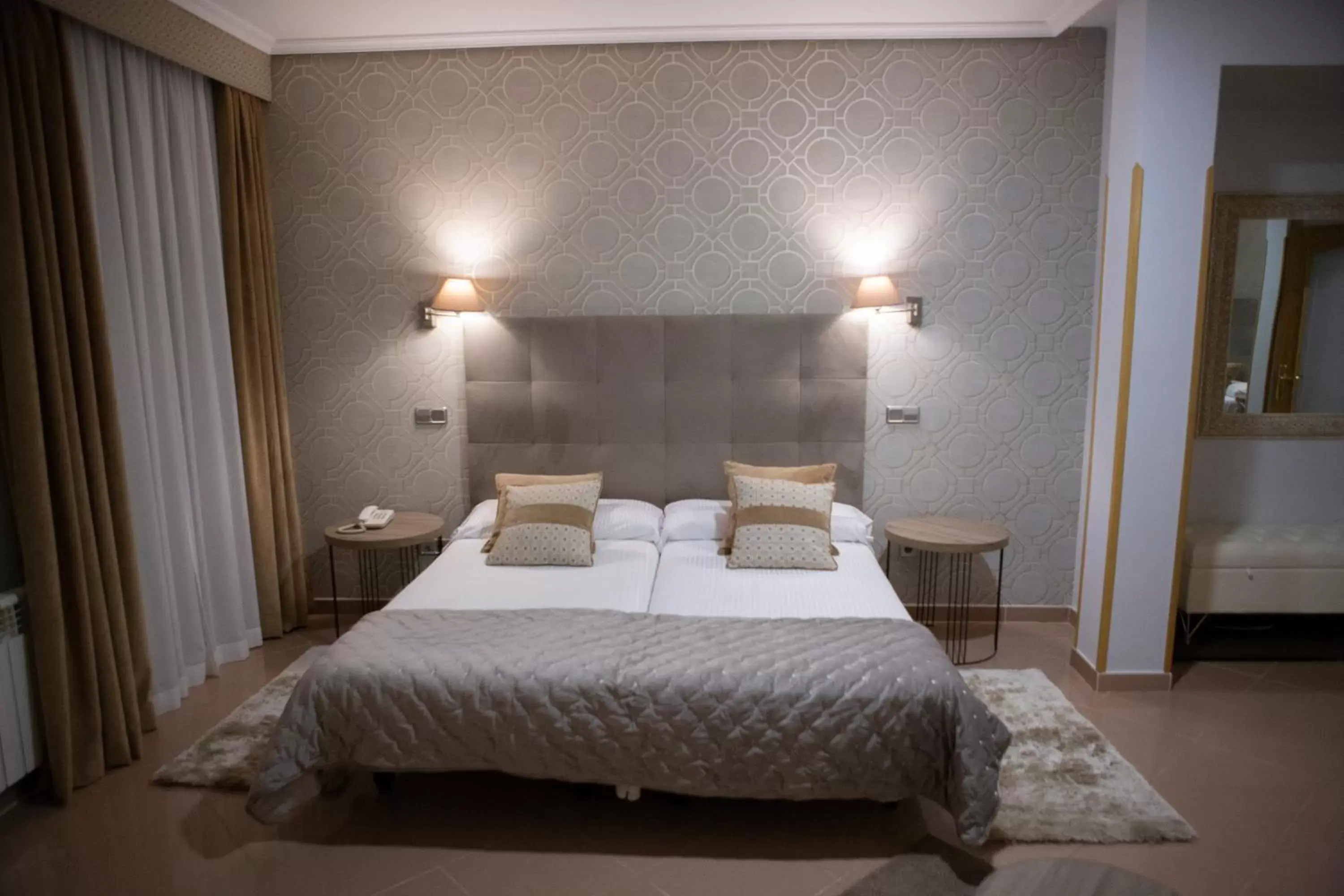 Bed in Hotel Las Moradas