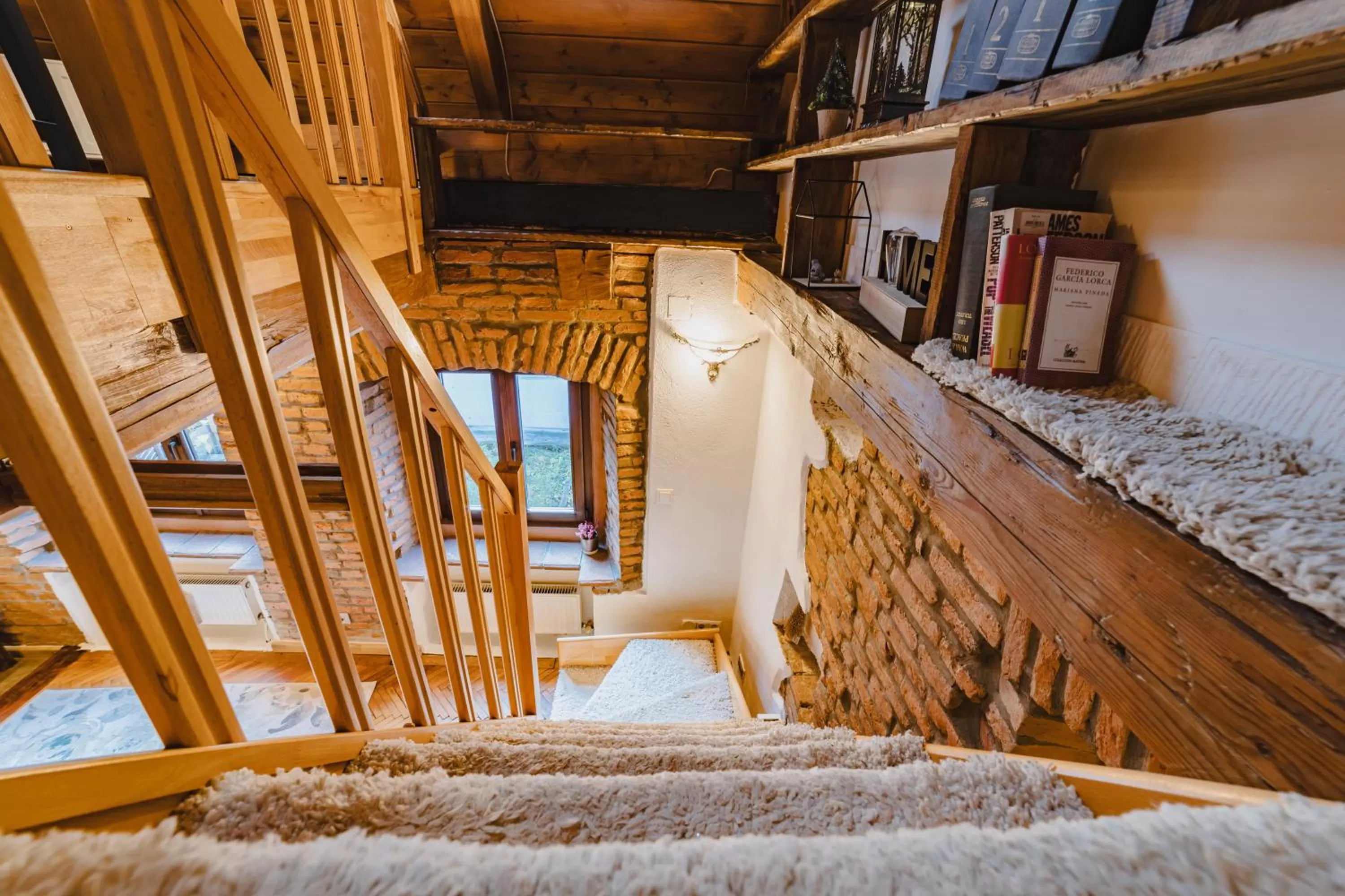 Decorative detail in ALBERT RESIDENCE Brasov with complimentary parking and 10 percent Food and Drinks