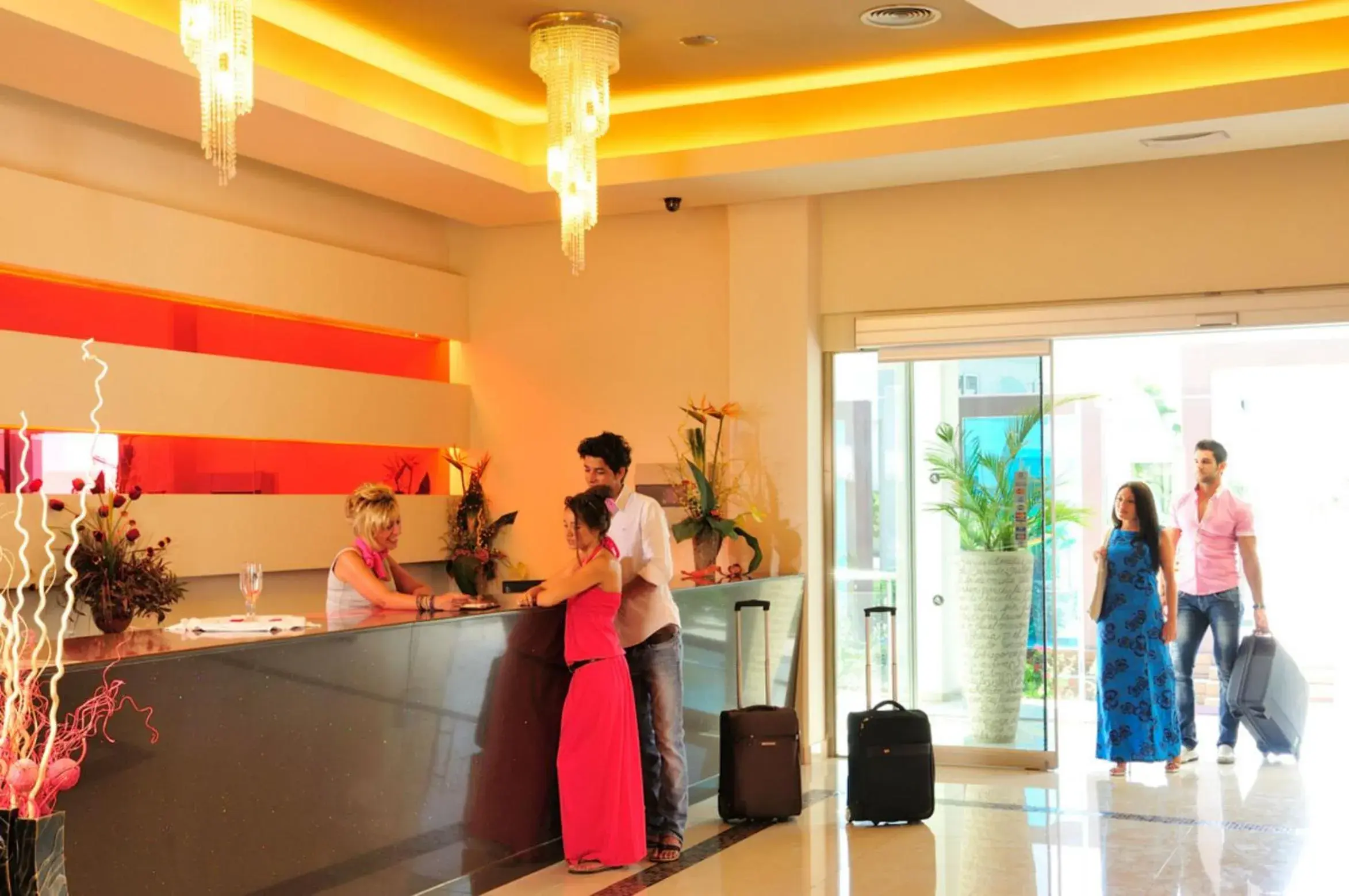 Lobby or reception in Afandou Bay Resort Suites