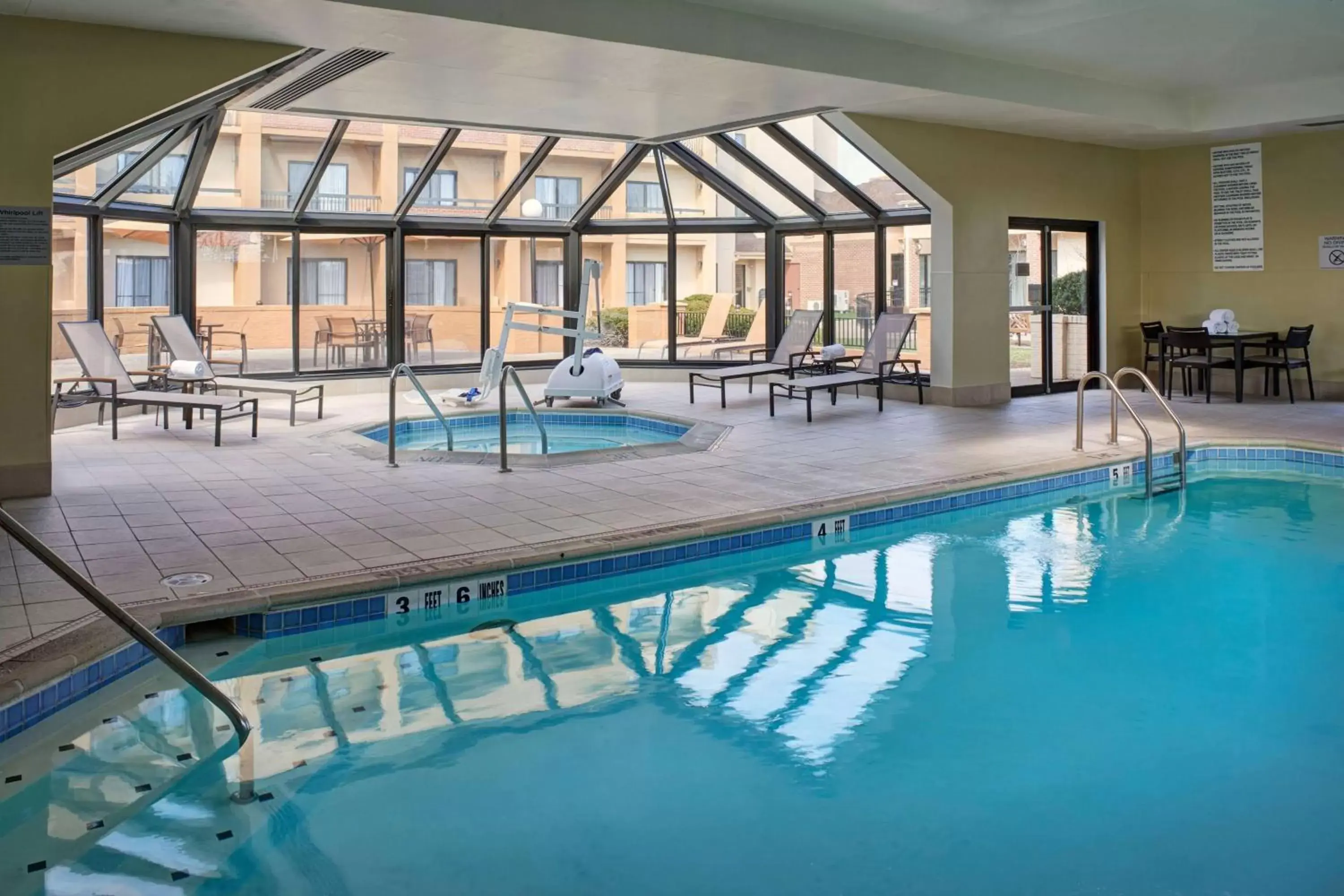 Pool view, Swimming Pool in Sonesta Select Indianapolis Carmel
