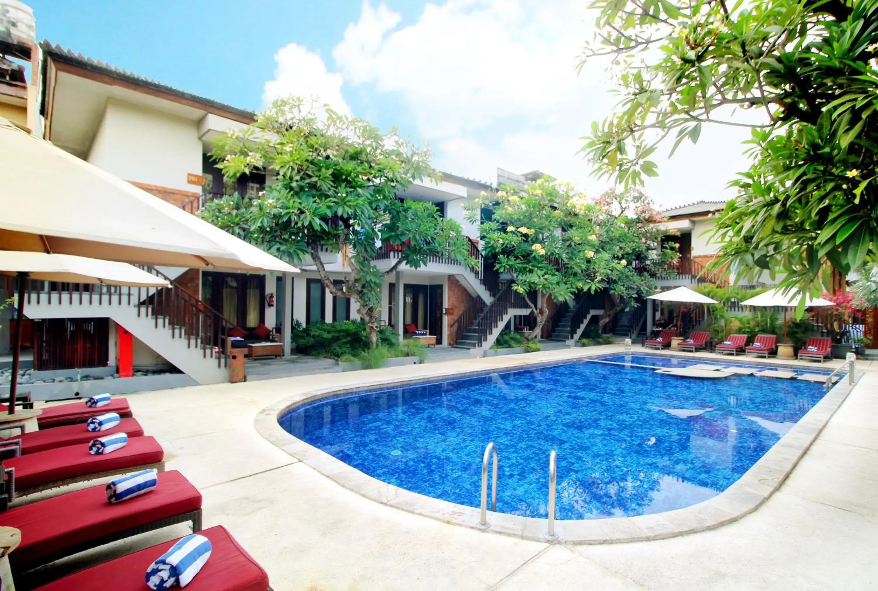 Property building, Swimming Pool in Rama Garden Hotel Bali