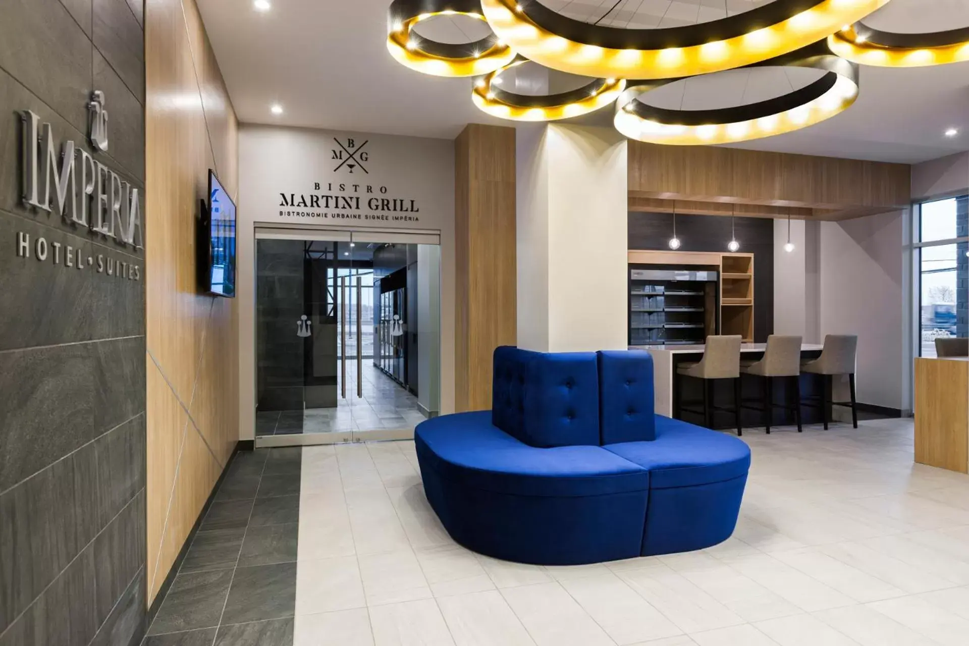 Lobby or reception, Lobby/Reception in Imperia Hôtel et Suites Boucherville