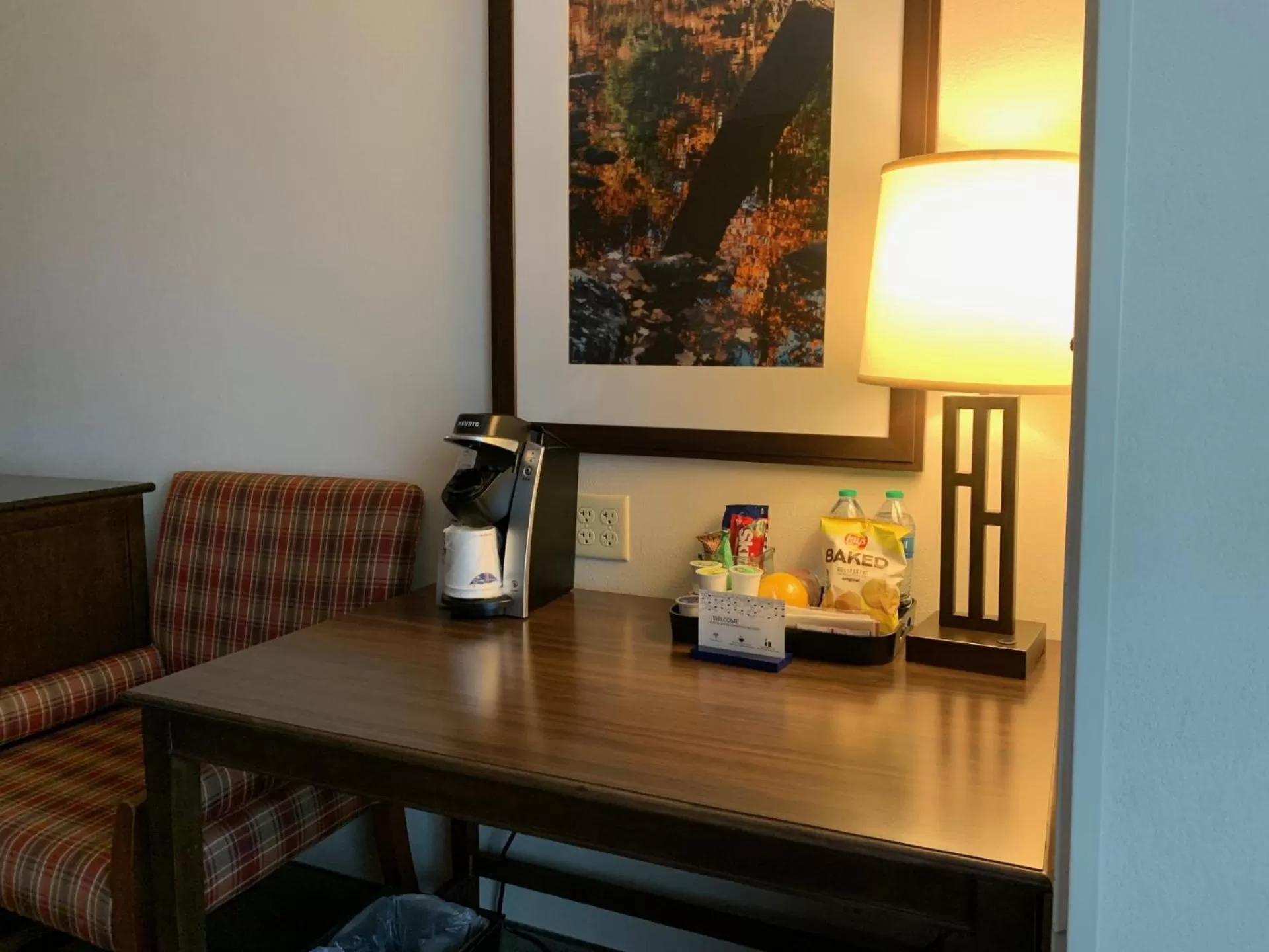 Food and drinks in Hampton Inn & Suites Lake Placid
