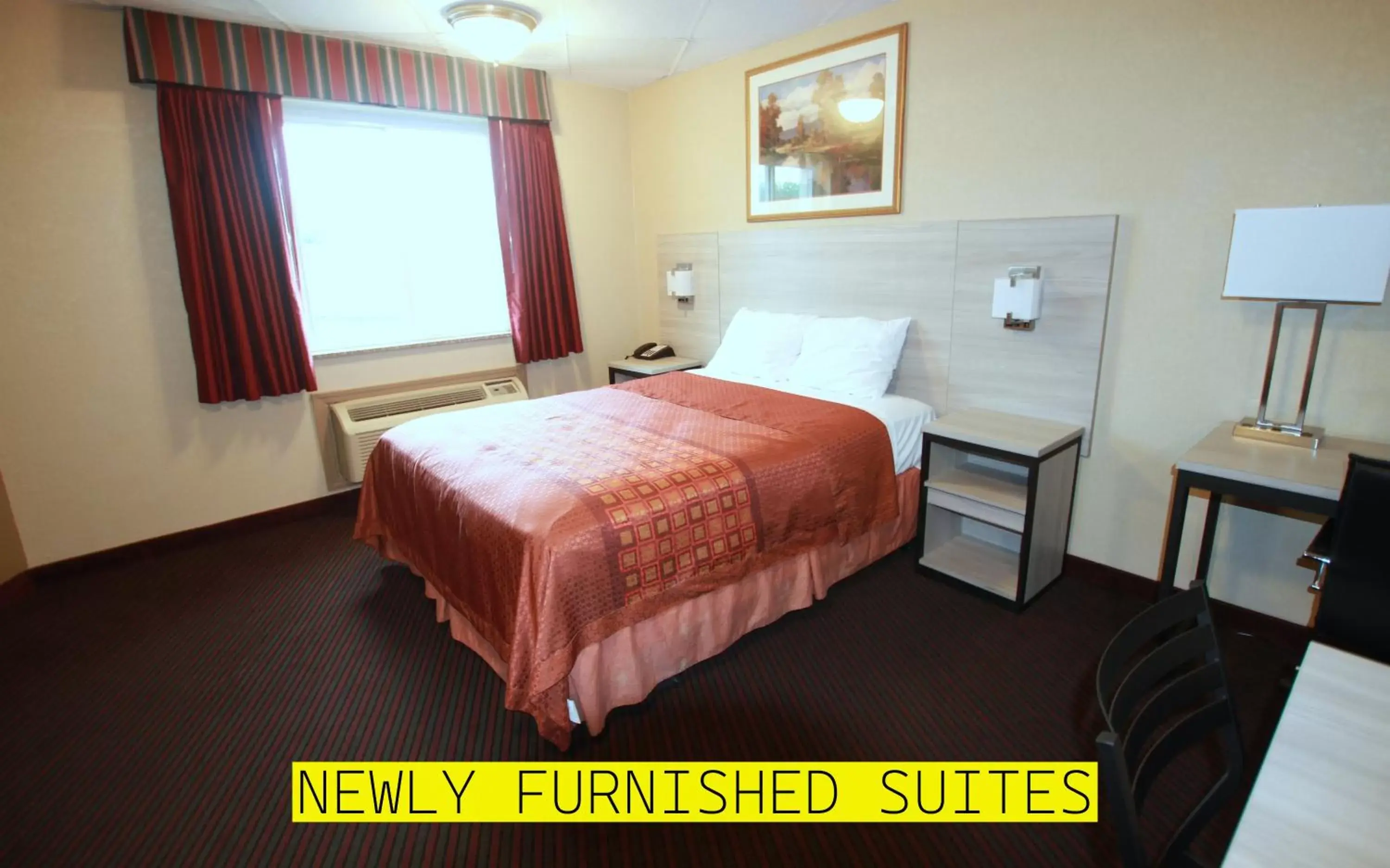 Bed in Travel Inn & Suites Flemington