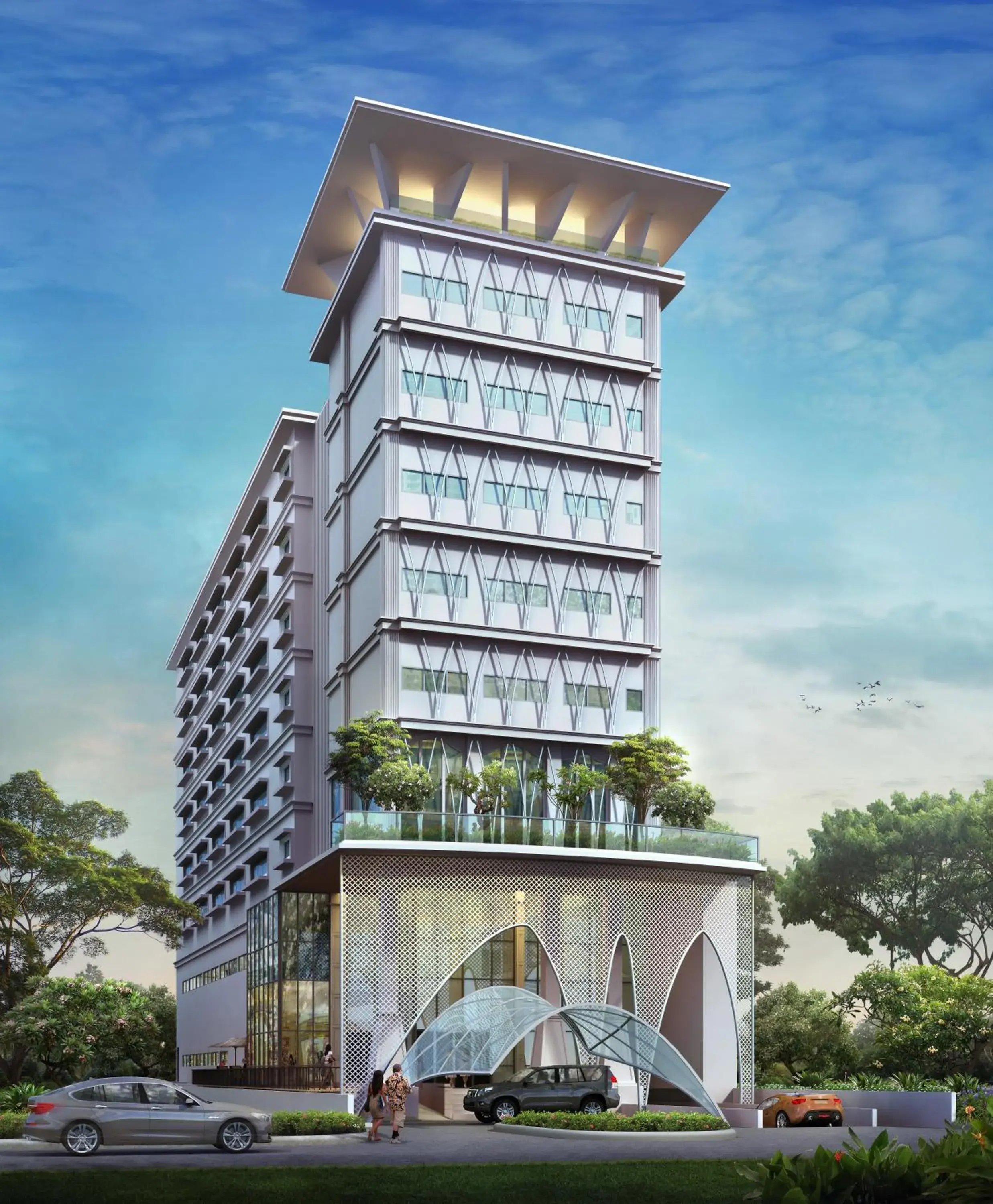 Property building in La Lisa Hotel Surabaya Property building in La Lisa Hotel Surabaya