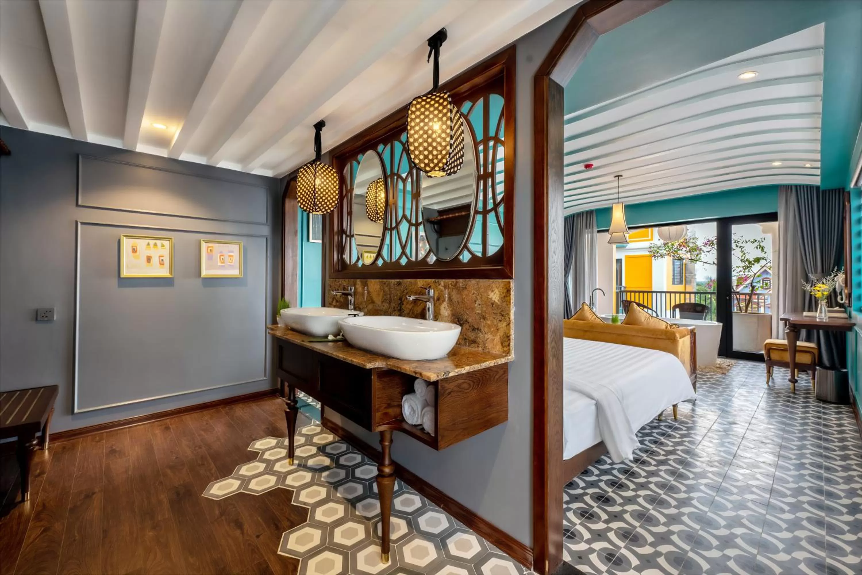 Photo of the whole room, Bed in Son Hoi An Boutique Hotel & Spa