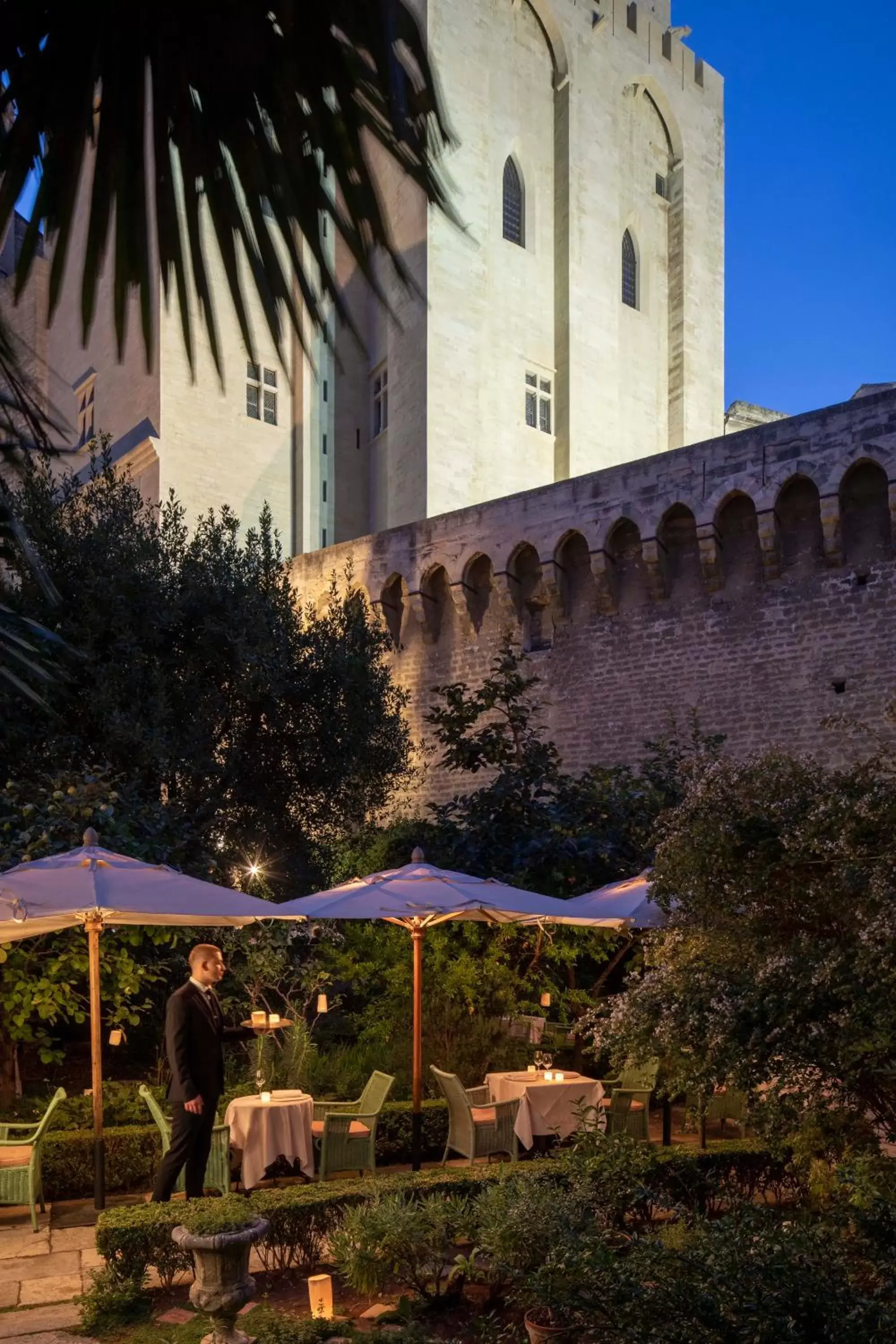 Patio in La Mirande