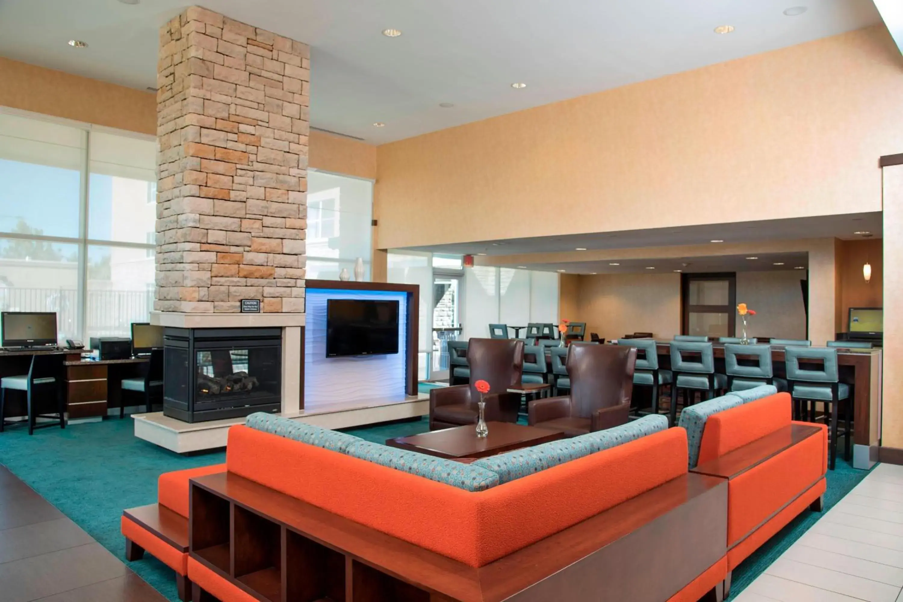 Lobby or reception, Seating Area in Residence Inn by Marriott Austin - University Area