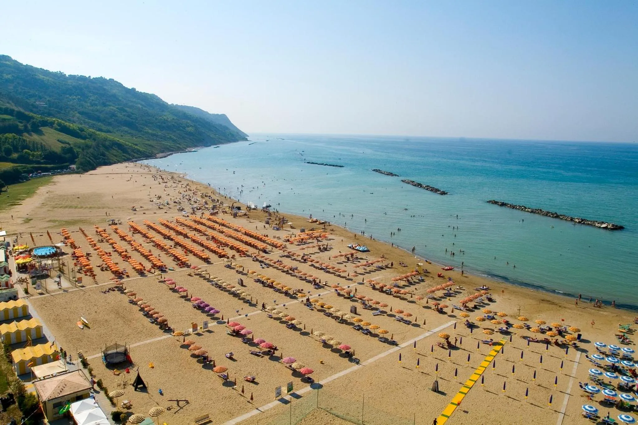 Natural landscape in Hotel Baia Flaminia