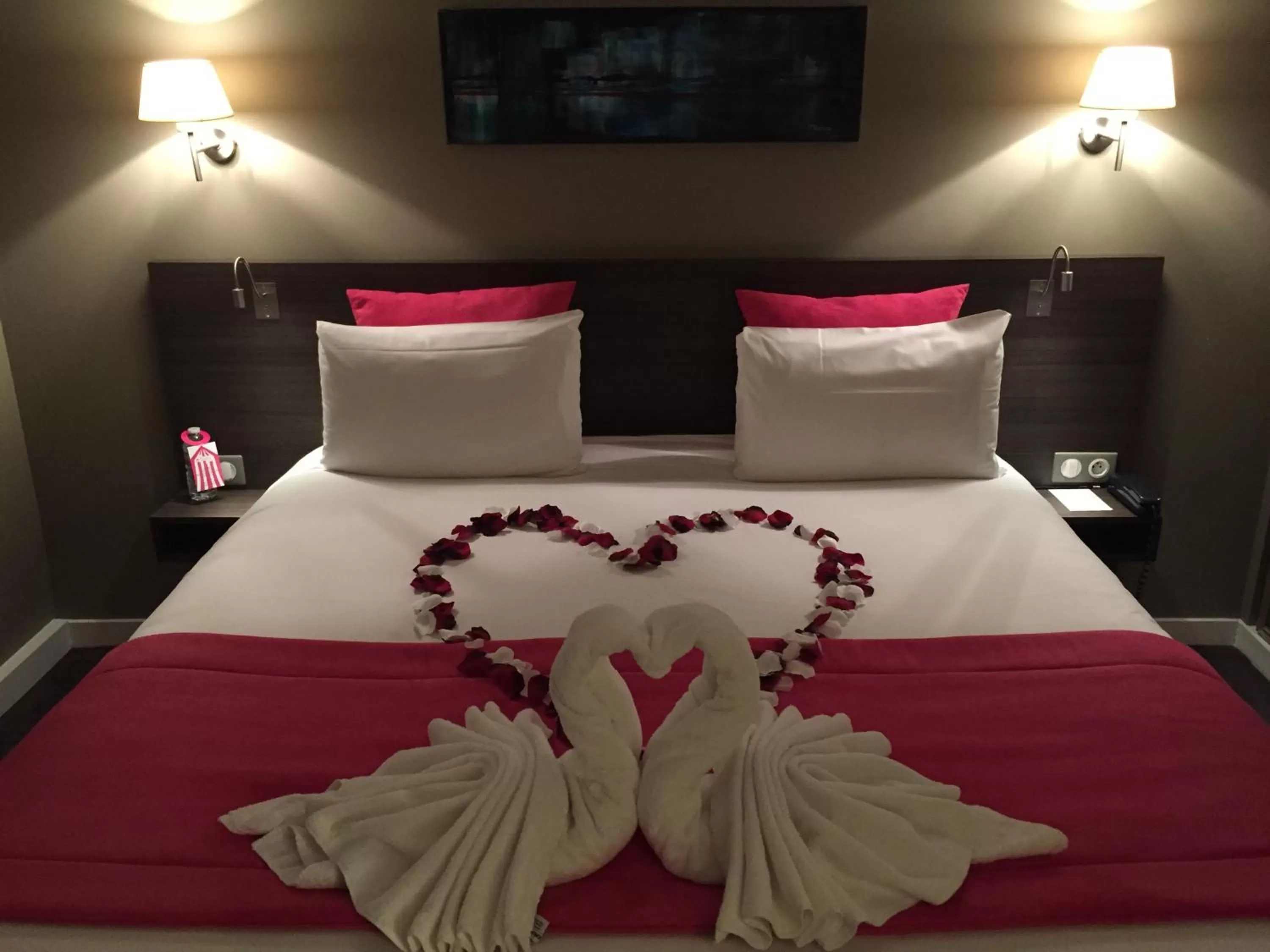 Bedroom, Bed in Hotel Des Dunes