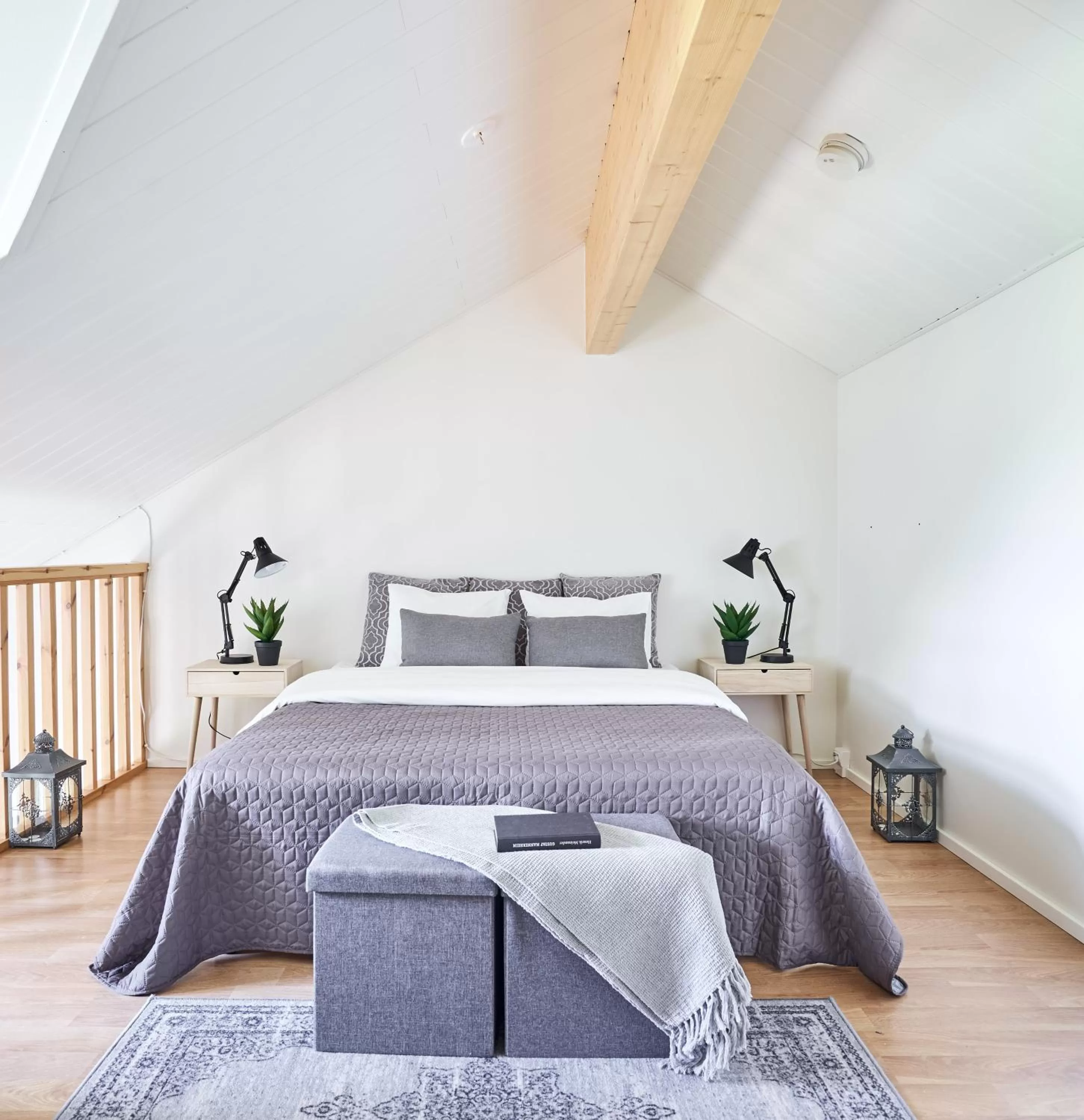 Decorative detail, Bed in Hotel Villa Molnby