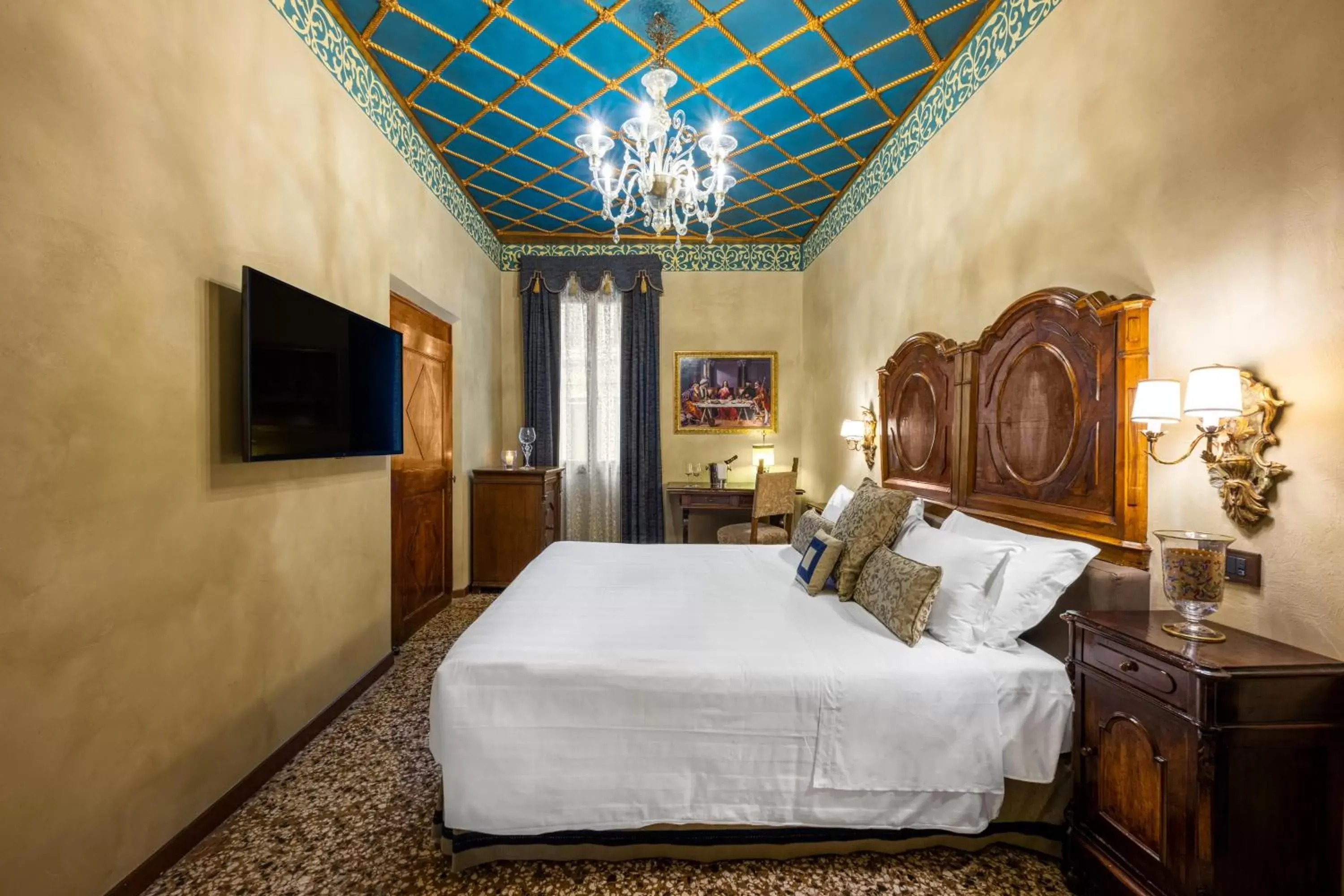 Bedroom, Bed in Hotel Palazzo Priuli