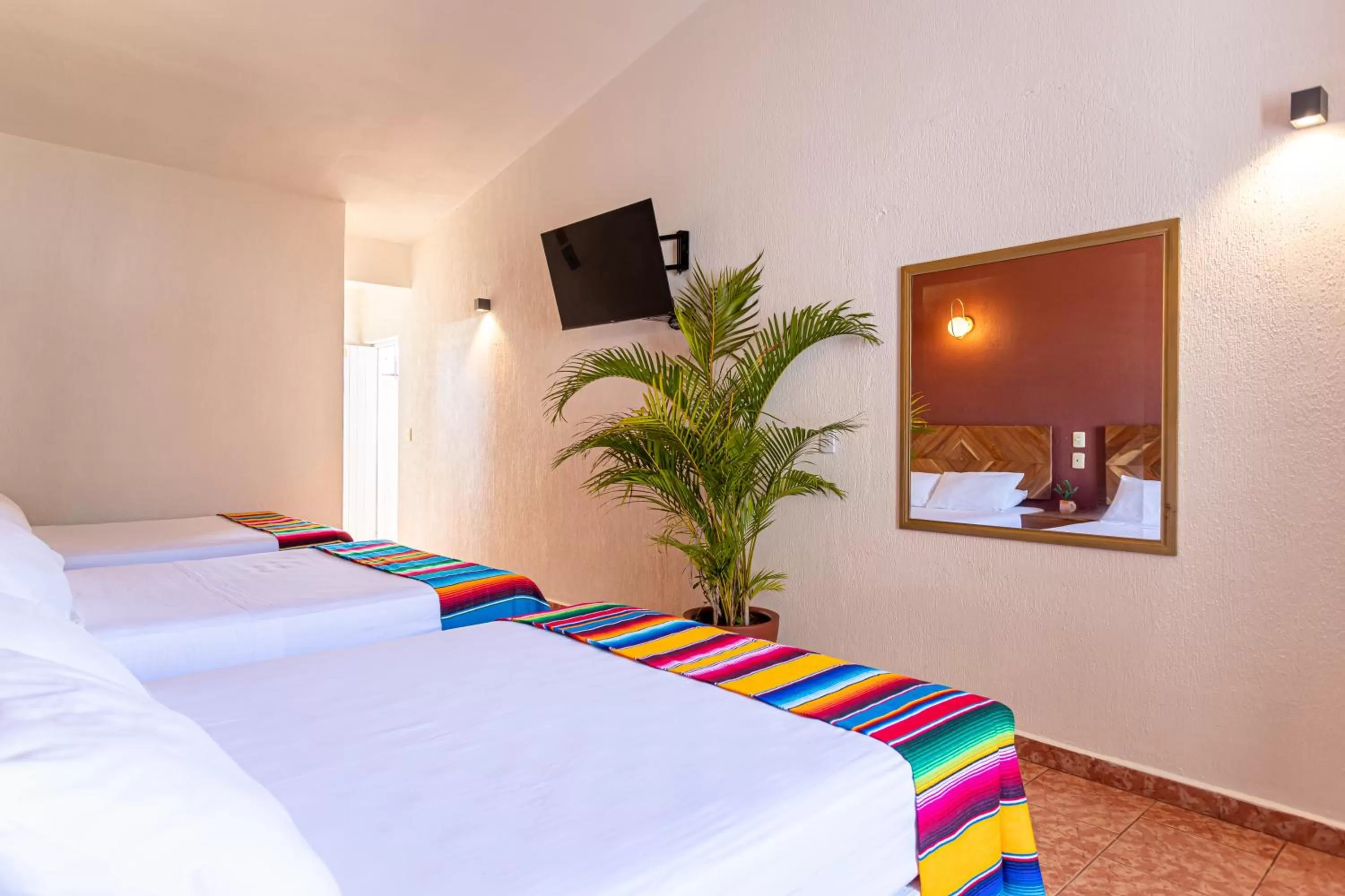 Bed in Soy Local Cancun