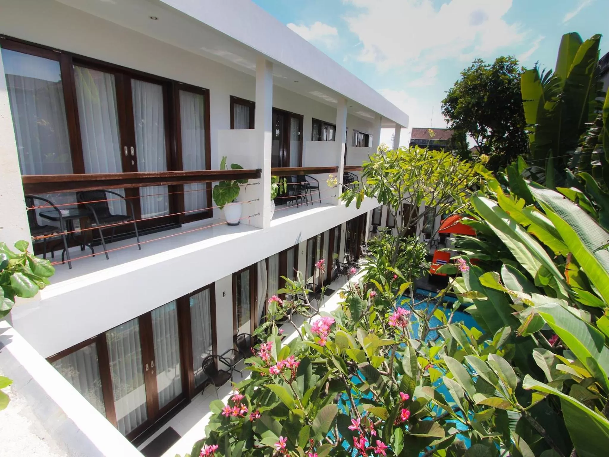 Facade/entrance in The Pavilion Hotel Kuta