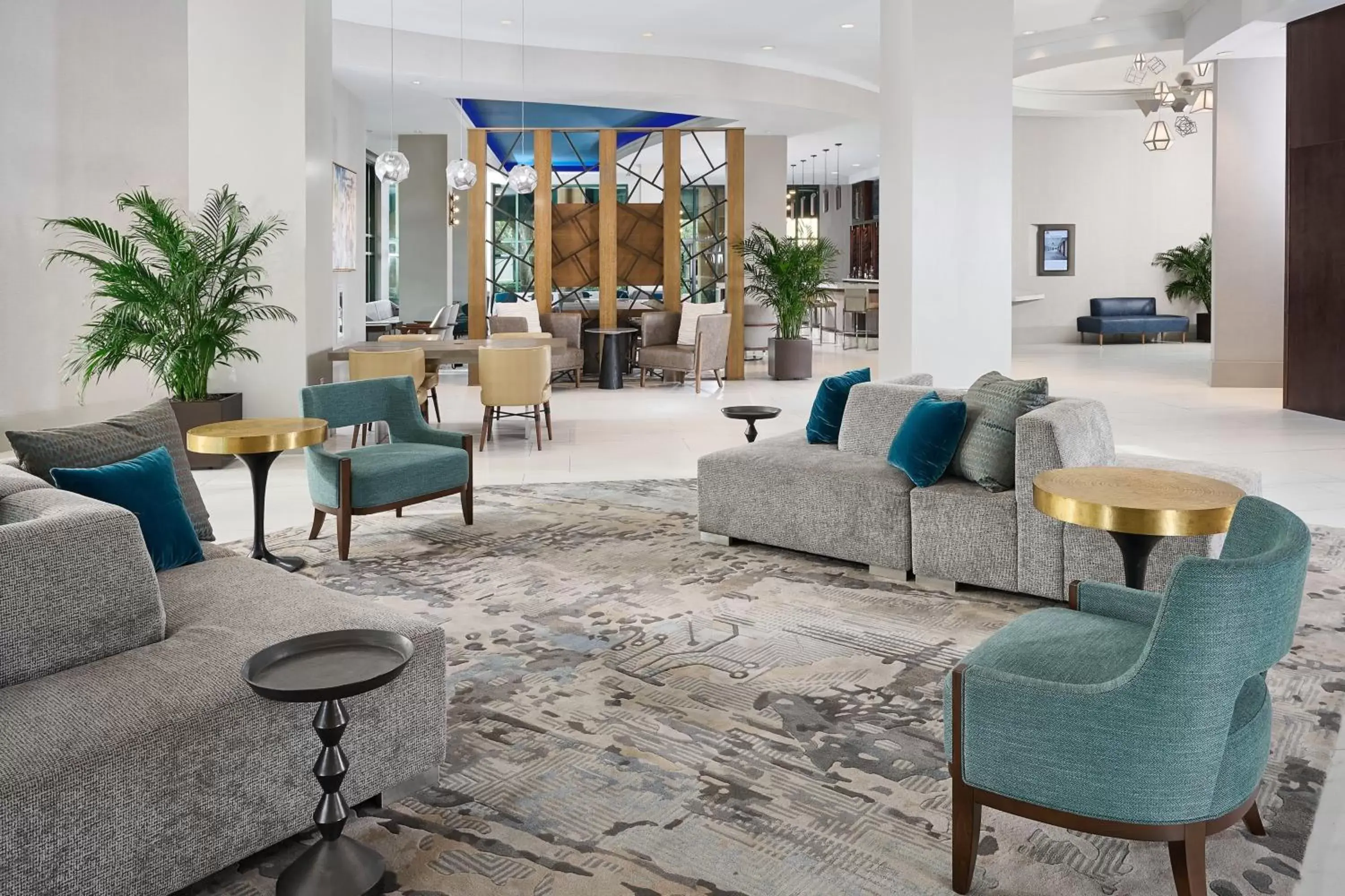 Lobby or reception in Orlando Marriott Lake Mary