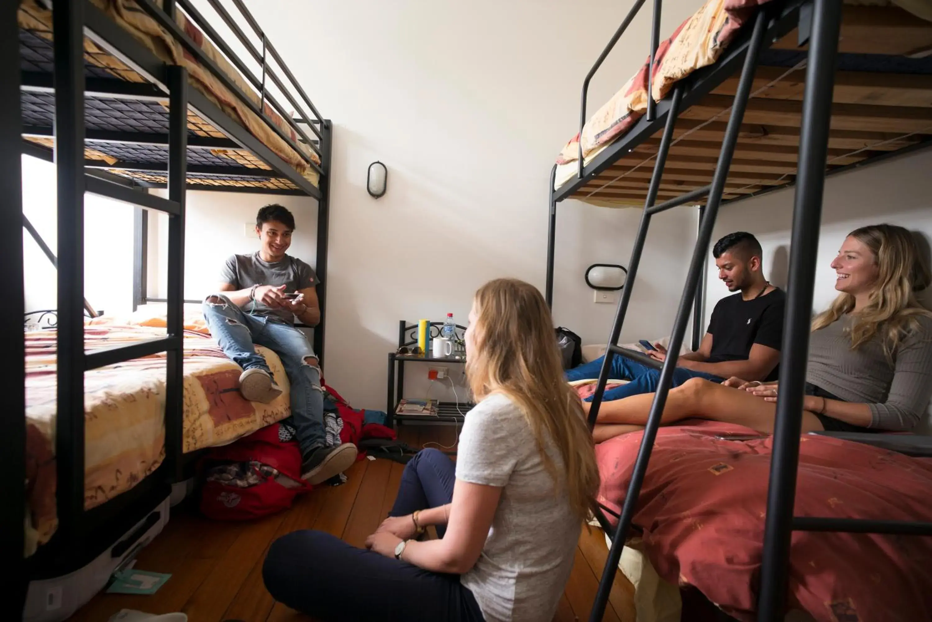 Bedroom, Bed in YHA Hobart Central Bedroom, Bed in YHA Hobart Central