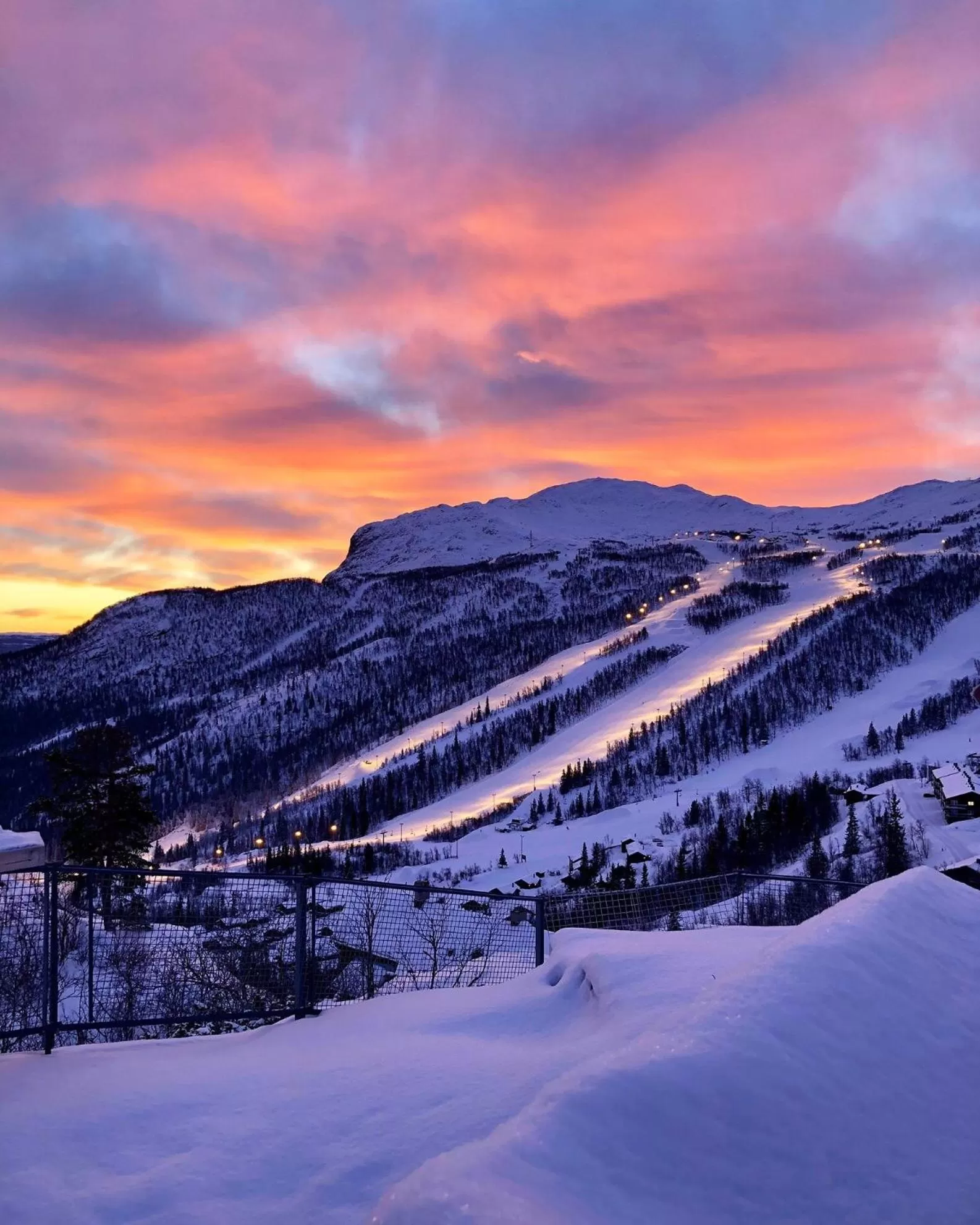 Balcony/Terrace in Skarsnuten Mountain Resort & SPA