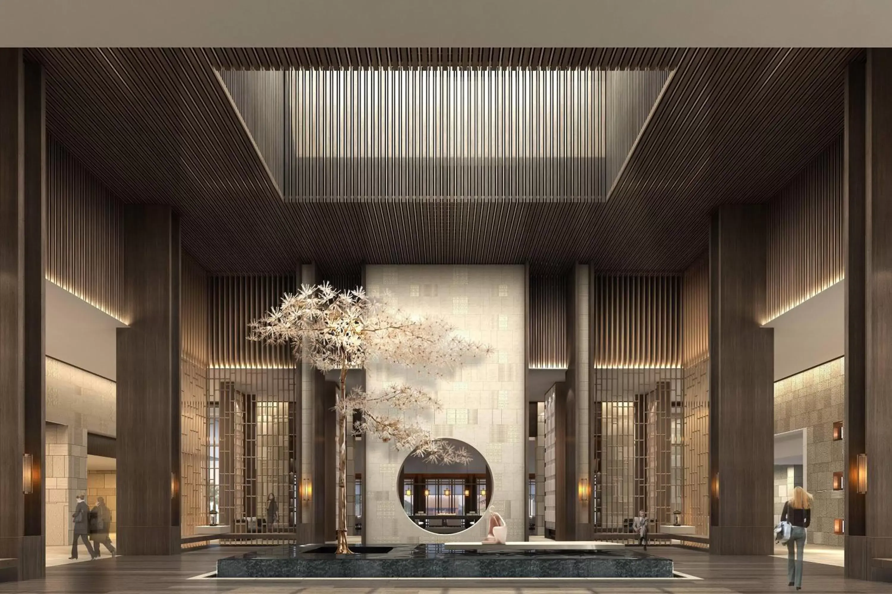Lobby or reception in JW Marriott Hotel Qufu