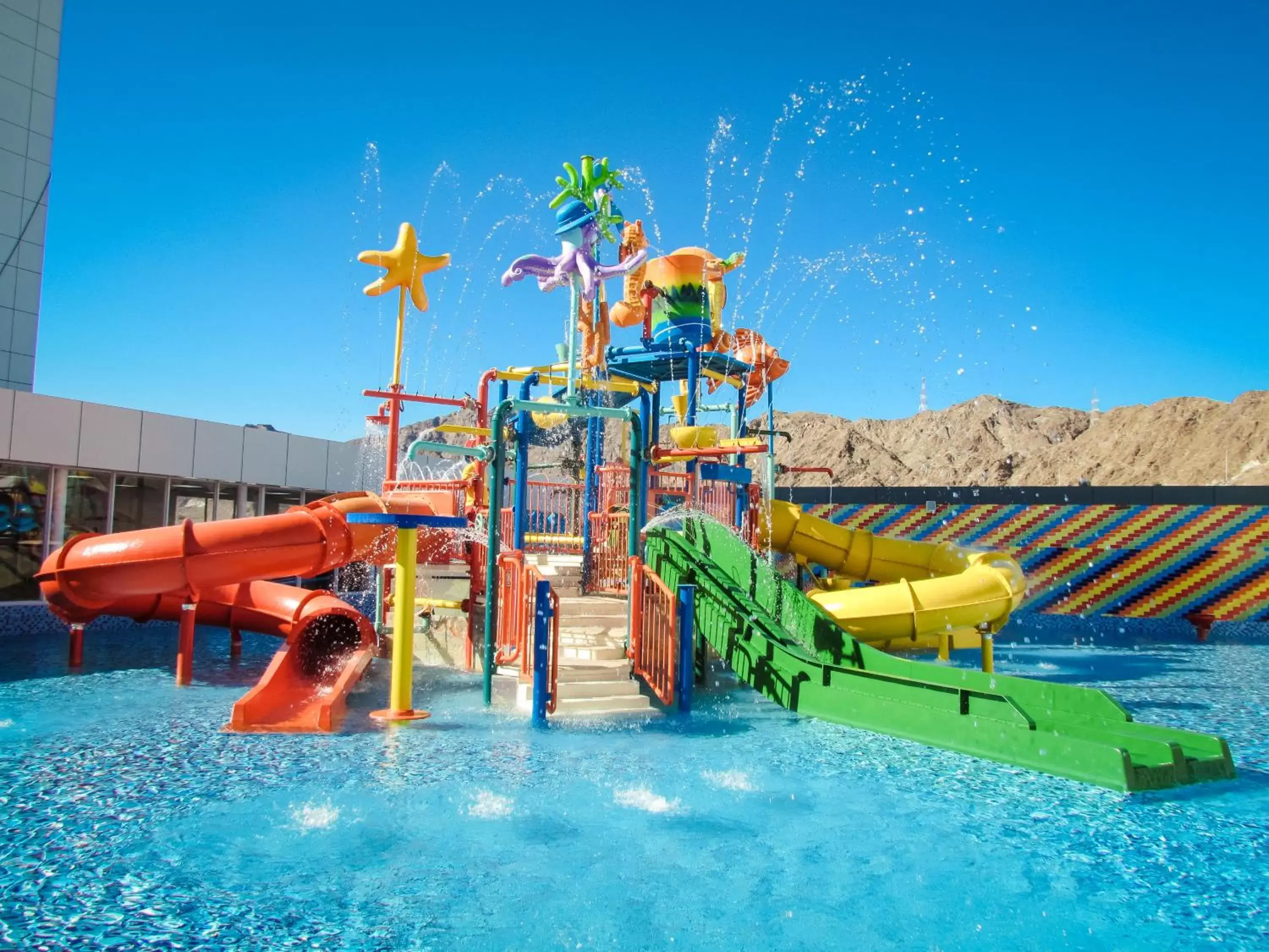 Aqua park, Water Park in Mirage Bab Al Bahr Beach Hotel