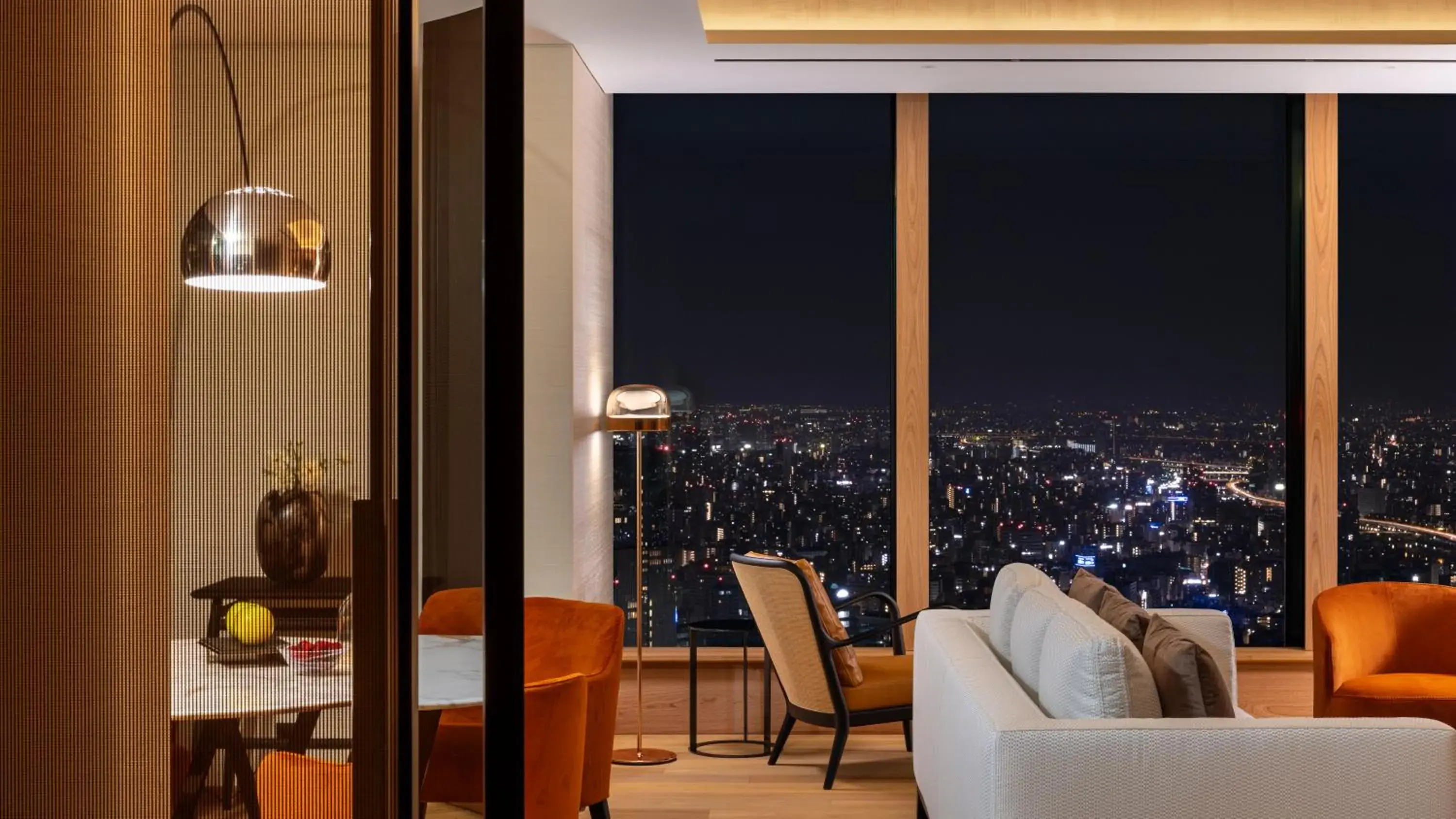 Living room in Bulgari Hotel Tokyo