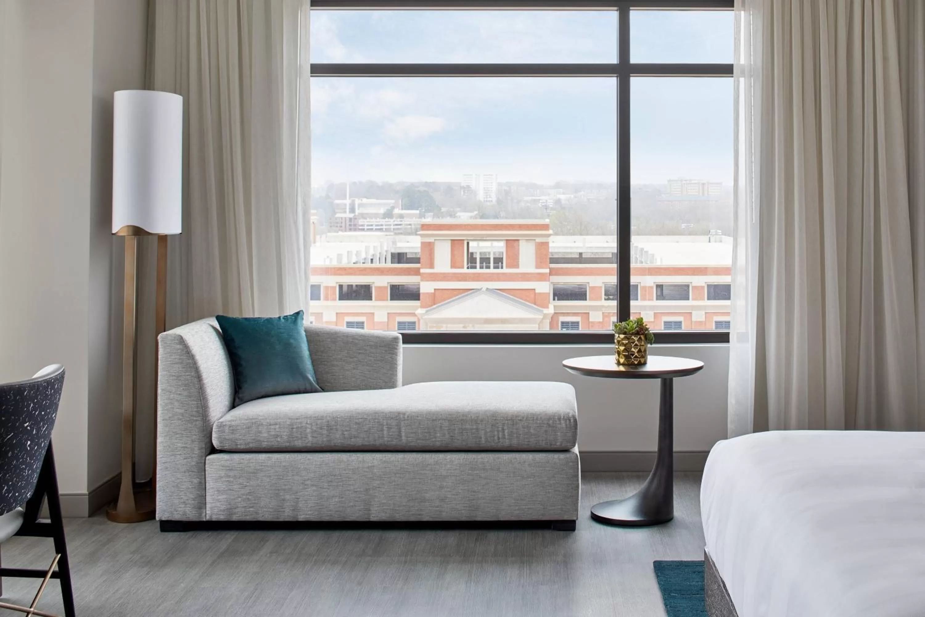 Photo of the whole room, Bed in UNC Charlotte Marriott Hotel & Conference Center