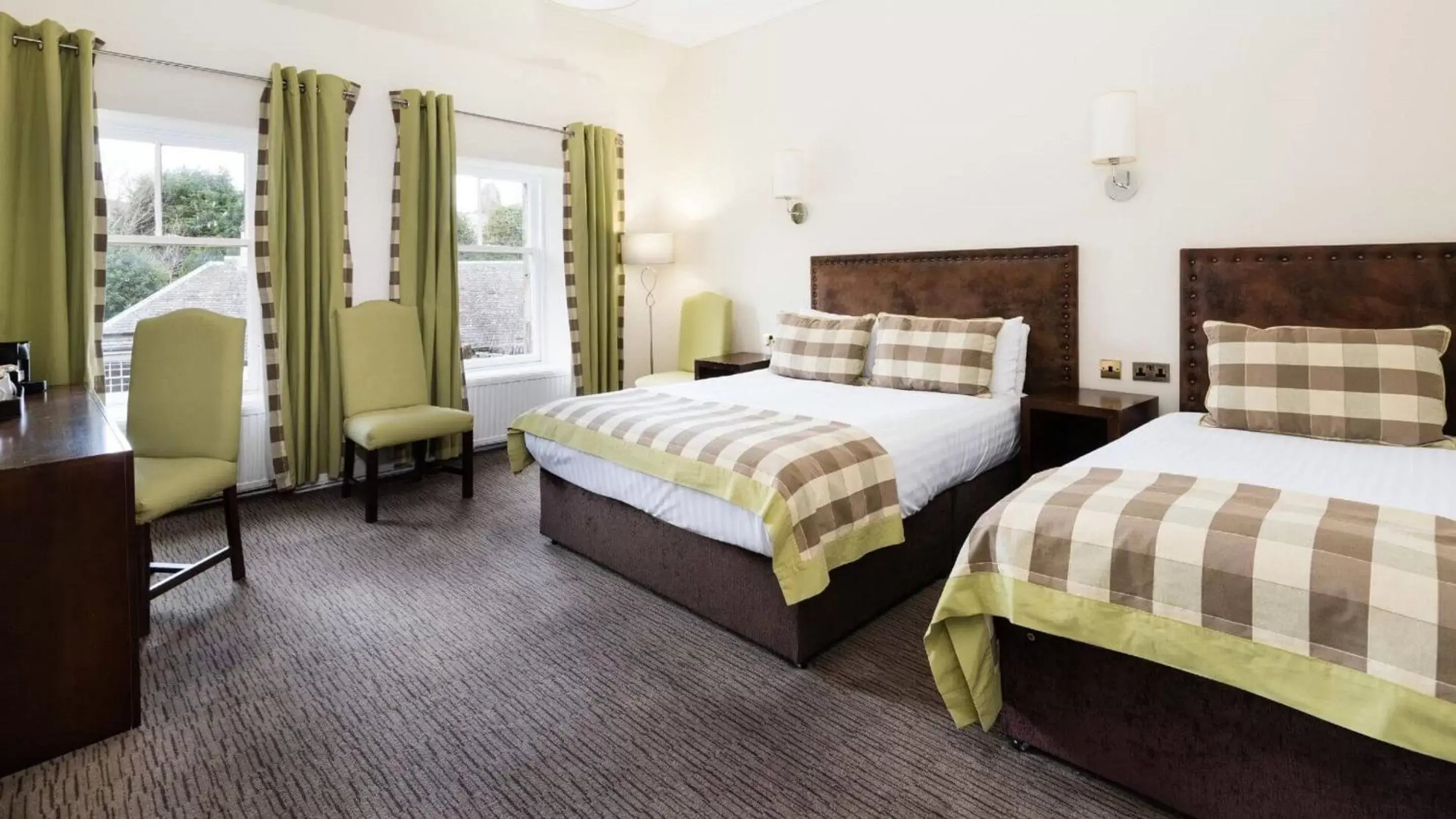 Bedroom, Bed in Scotland's Spa Hotel