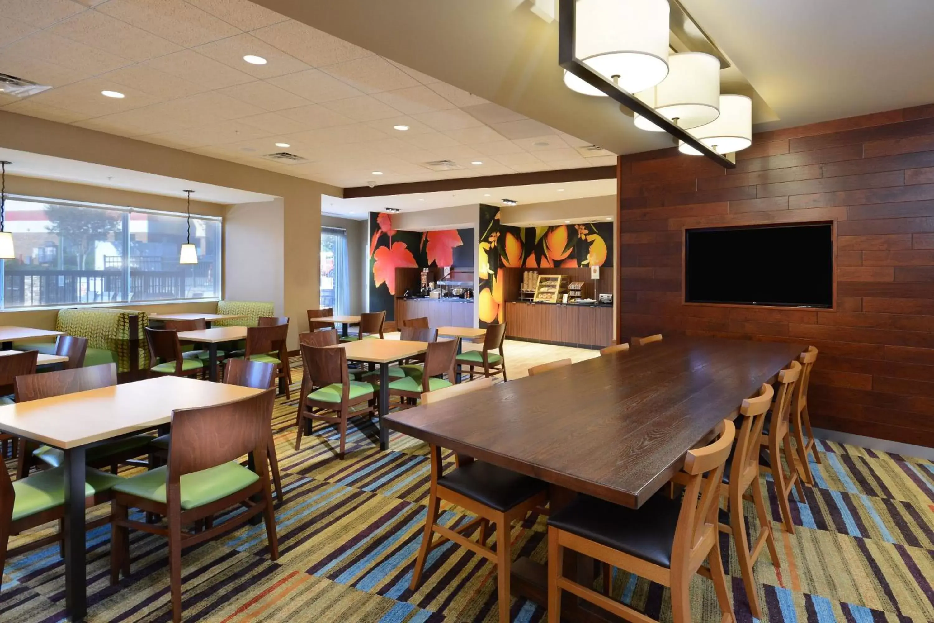 Lobby or reception, Restaurant/Places to Eat in Fairfield Inn & Suites by Marriott Raleigh Capital Blvd./I-540