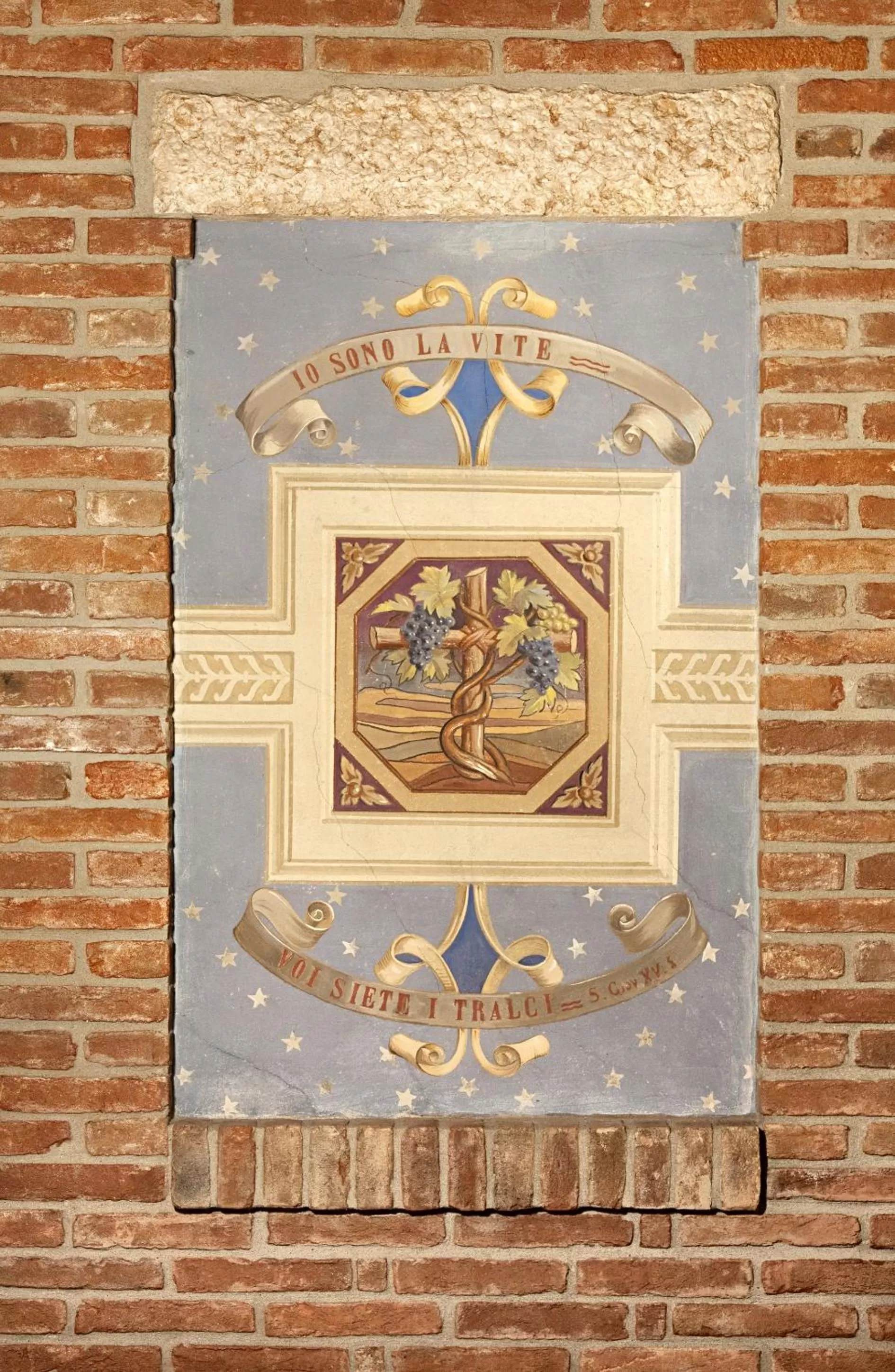 Decorative detail in Luna Residence Hotel