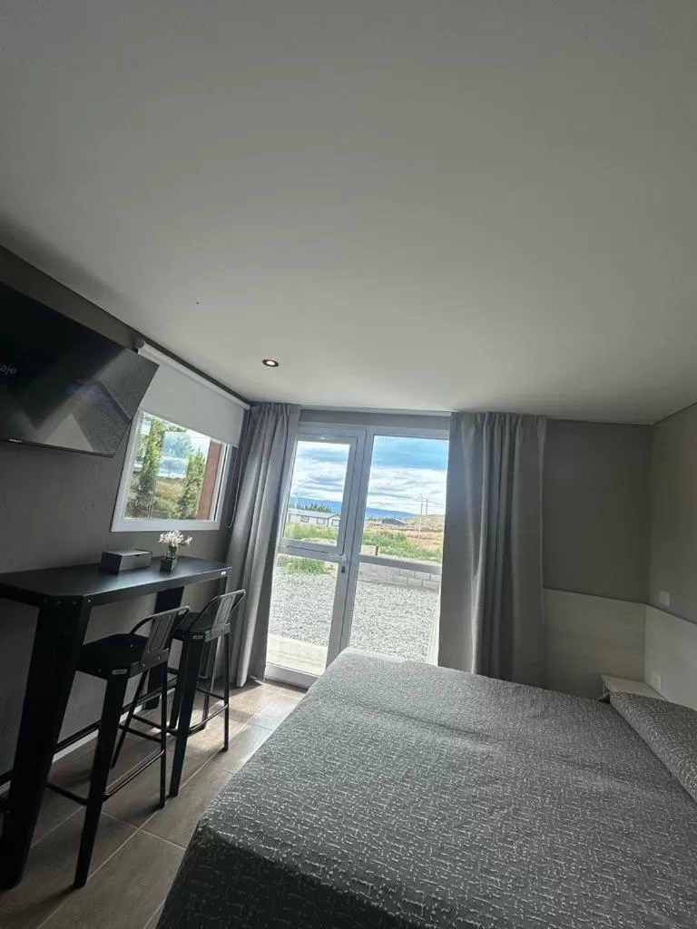 Bed in Tierra Tehuelche Hostería y Aparts