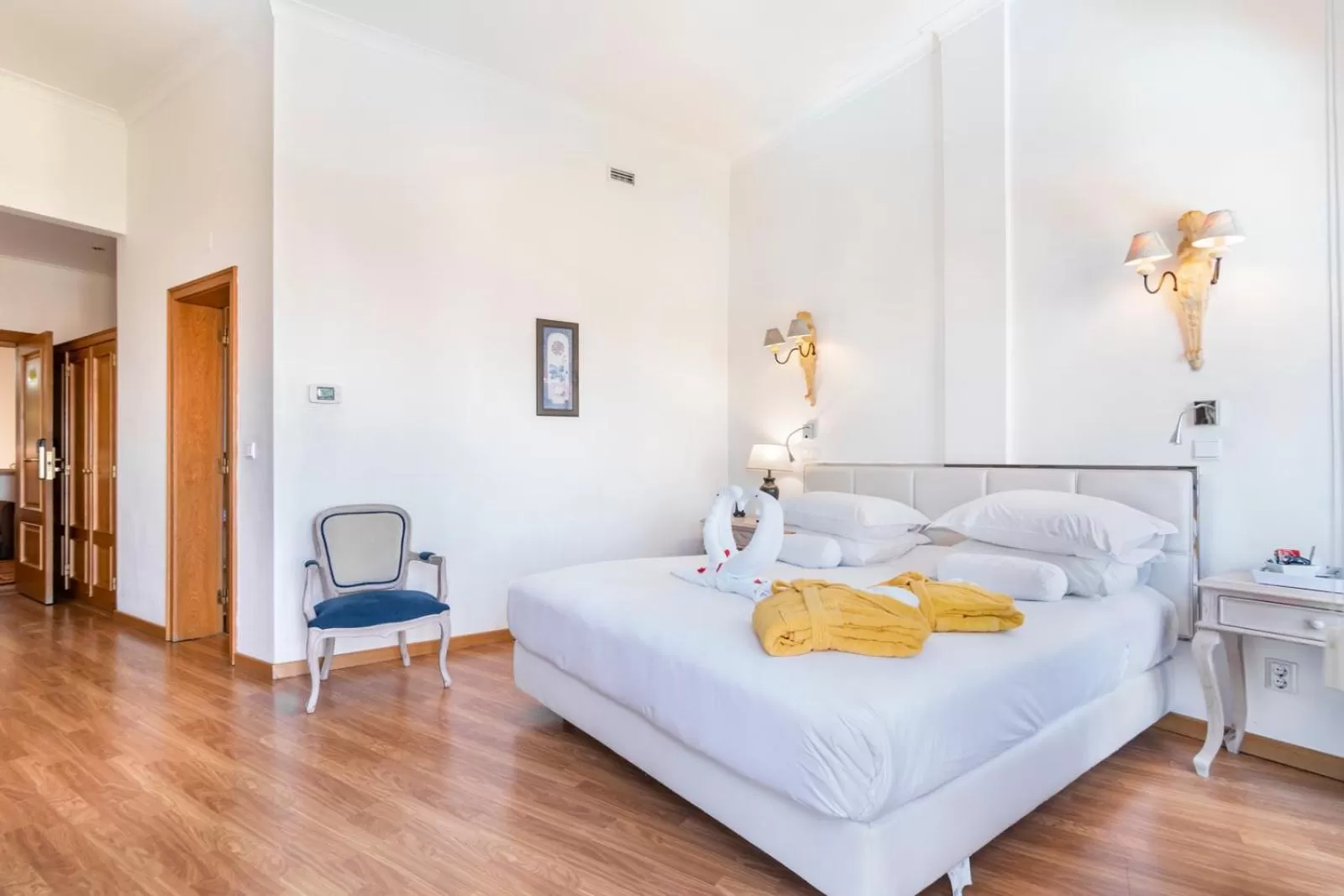 Bed in Hotel Dom Vasco