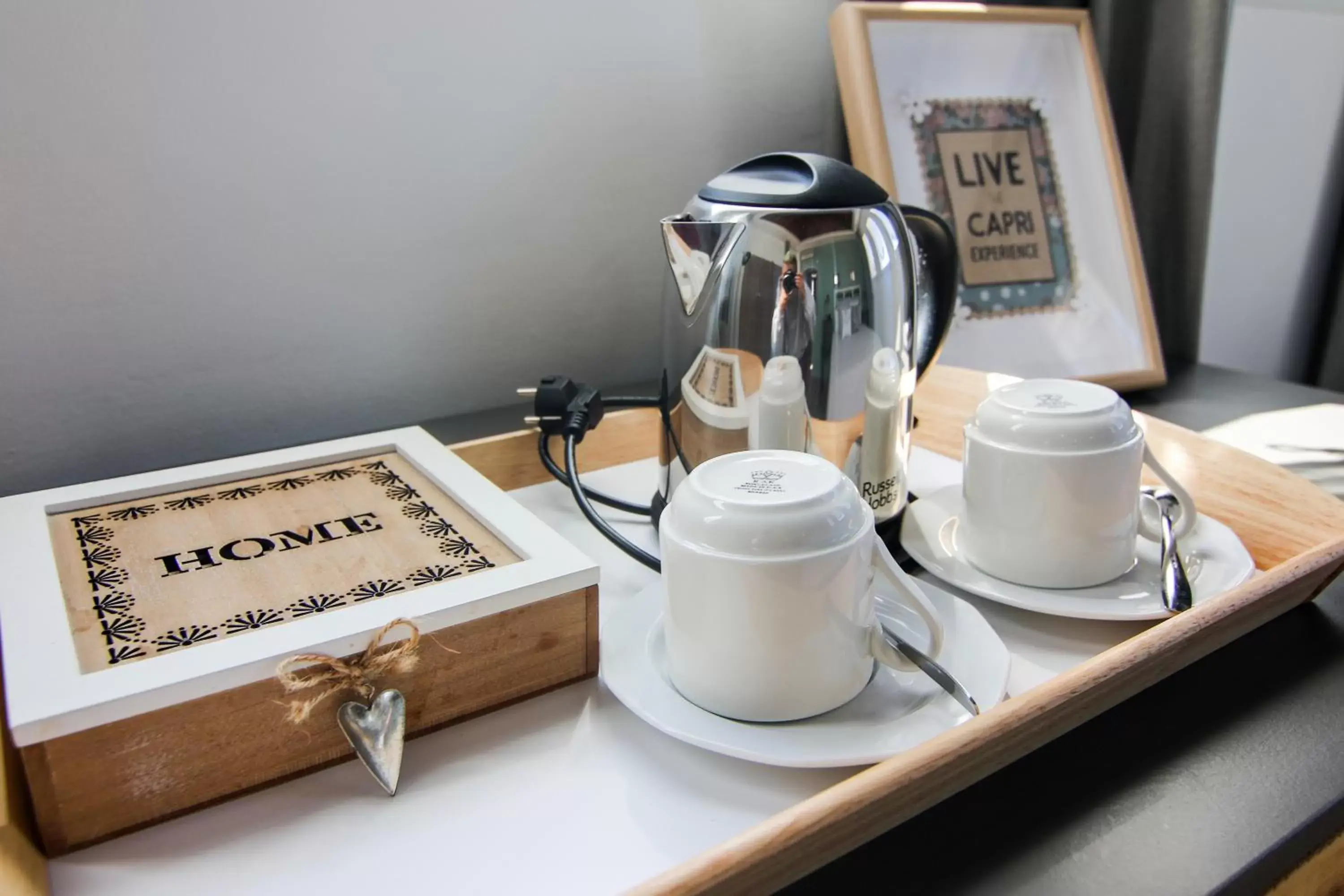 Coffee/tea facilities in Hotel Capri