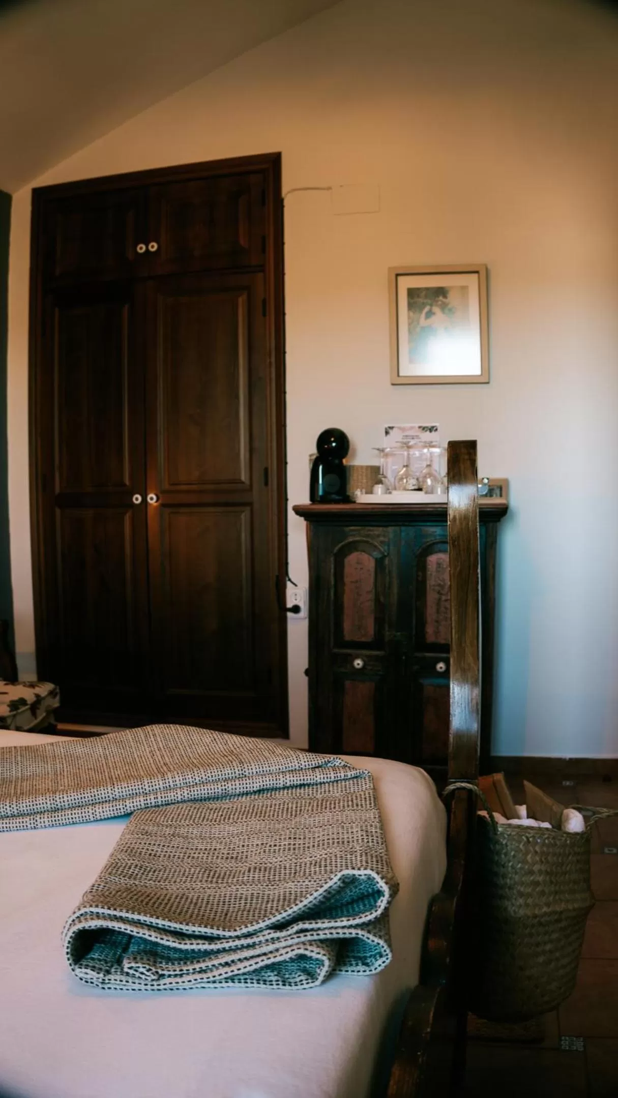 Bed in Hospedería Ballesteros