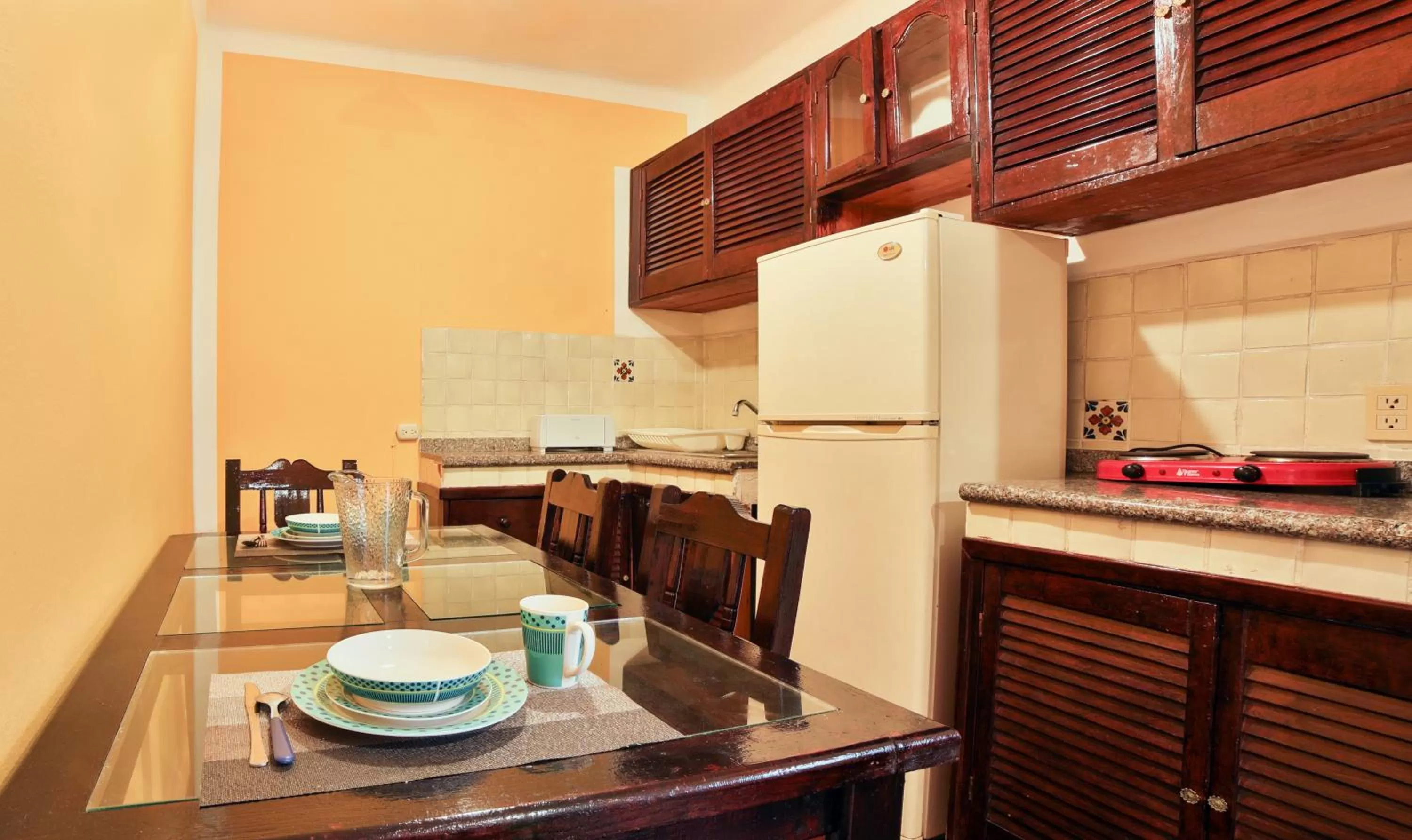 Kitchen or kitchenette, Kitchen/Kitchenette in 5ta AVENIDA Alma y Mar APART HOTEL by BFH