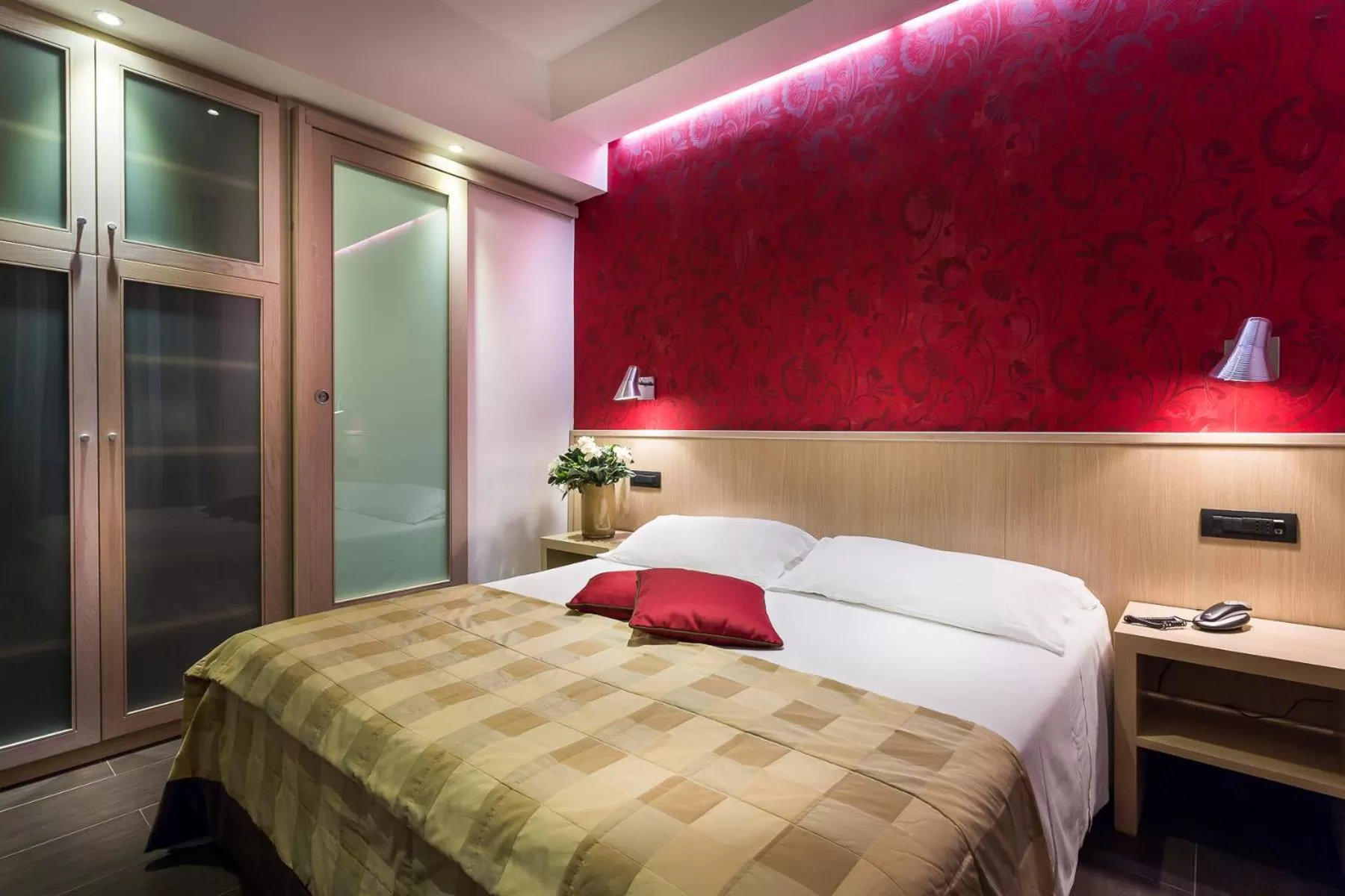 Bed in Hotel De Petris