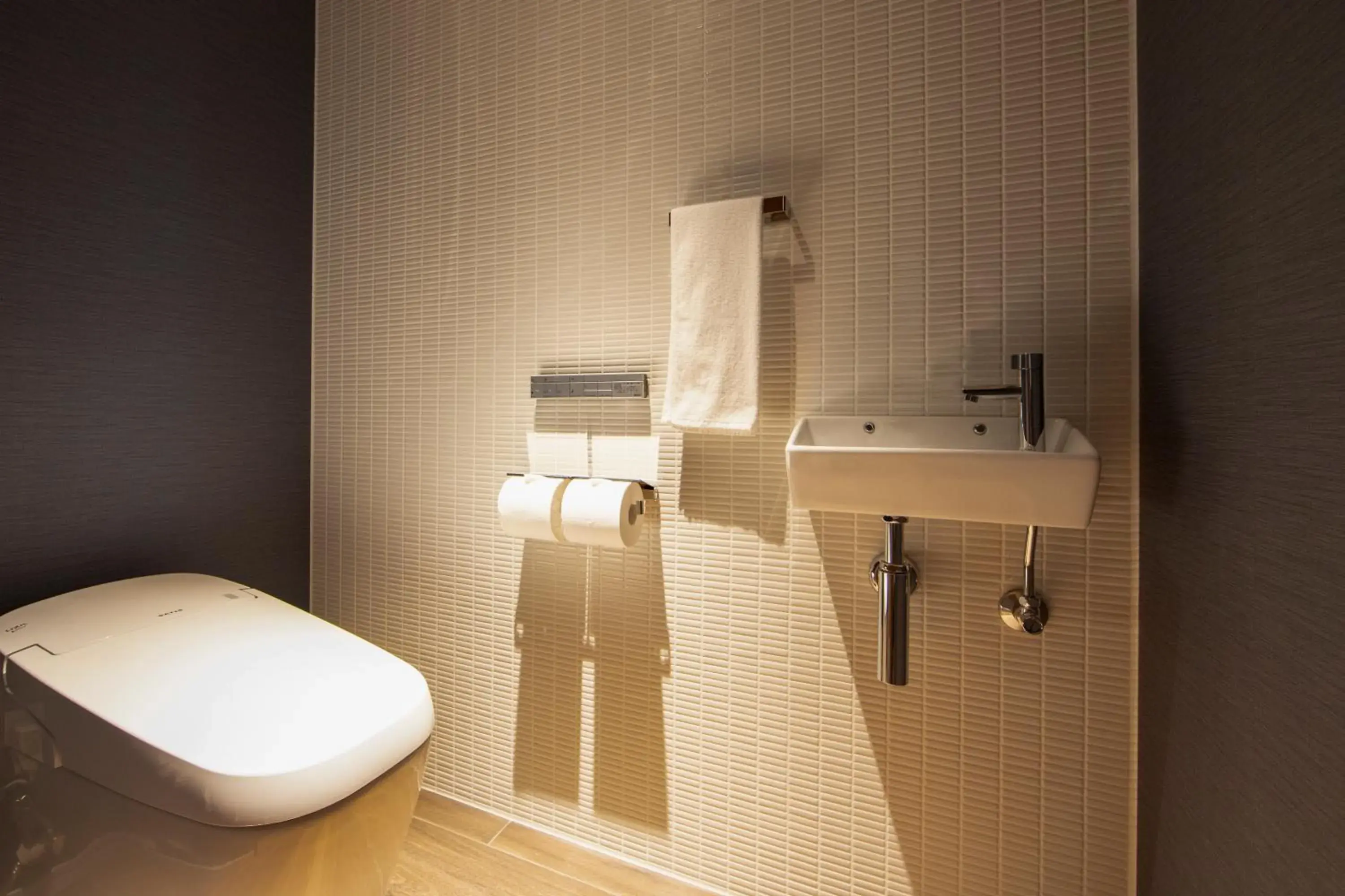 Toilet, Bathroom in karaksa hotel premier Tokyo Ginza