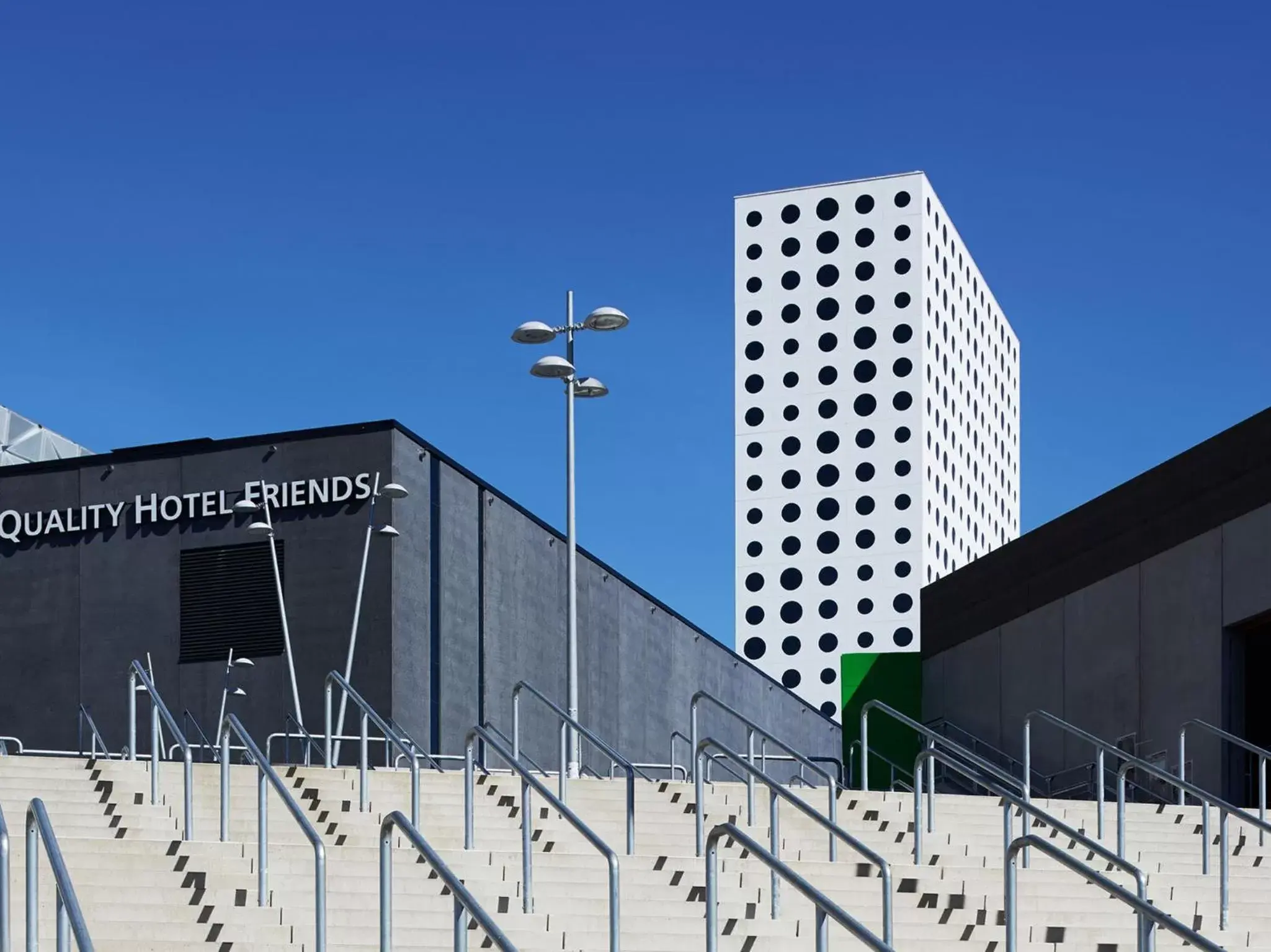 Facade/entrance, Property Building in Quality Hotel Friends