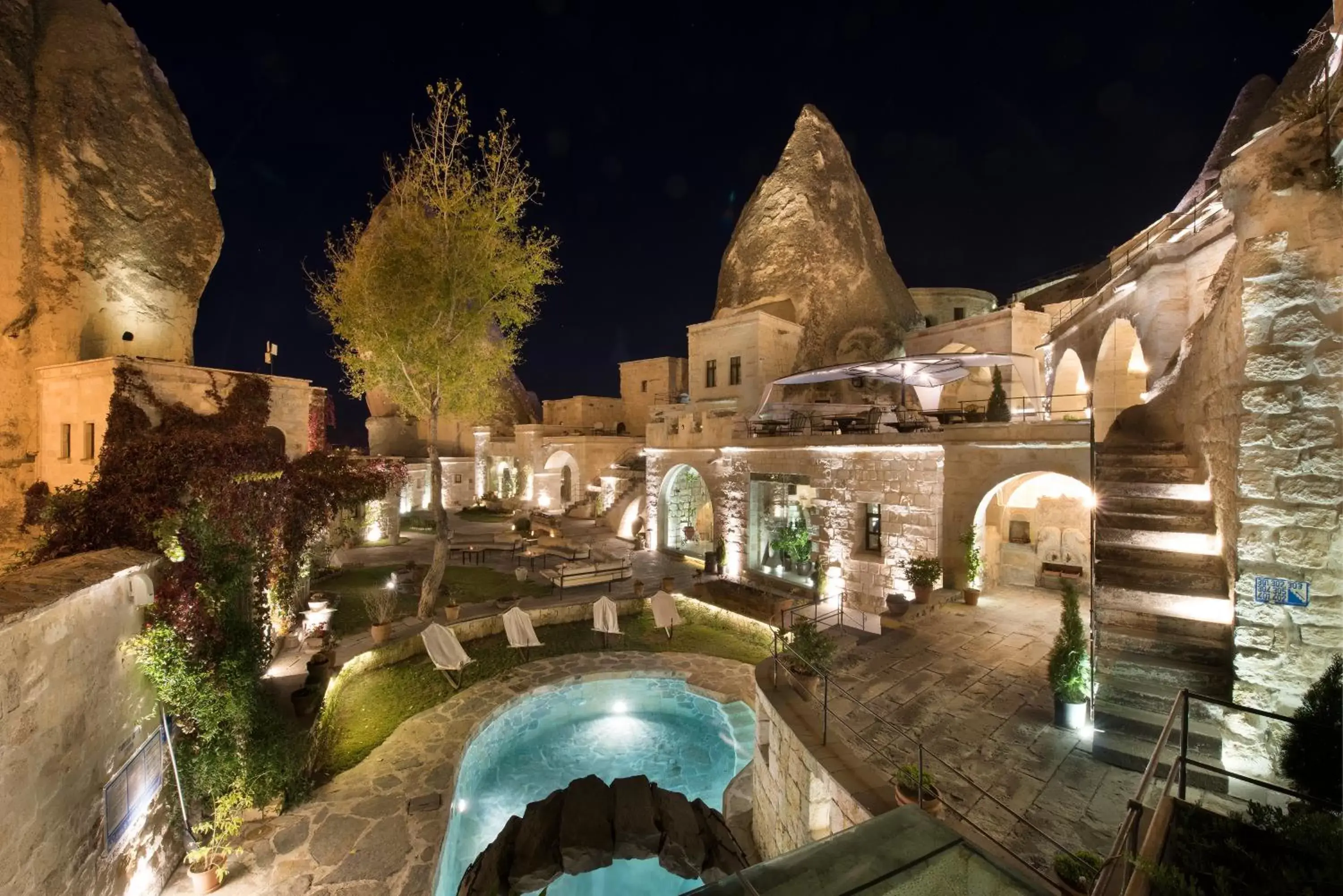 Garden view in Anatolian Houses Cave Hotel & SPA