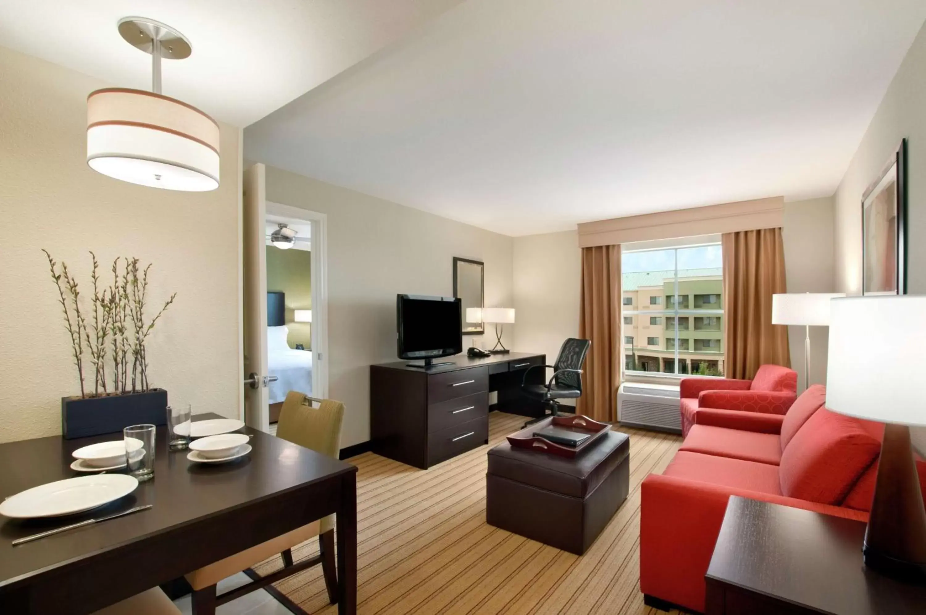 Bedroom, Seating Area in Homewood Suites by Hilton Fort Worth West at Cityview