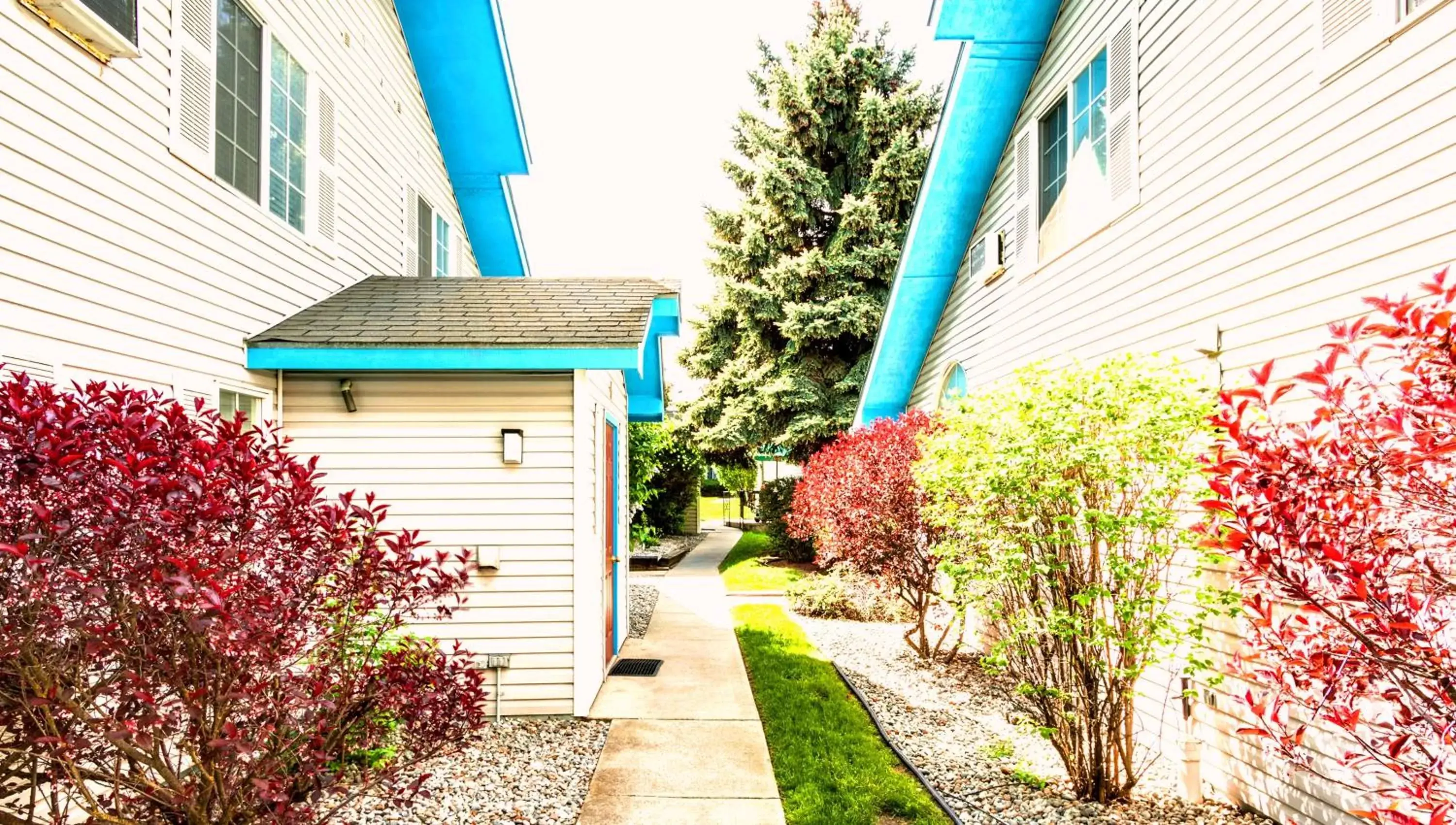 Garden, Property Building in Turning Leaf Townhome Suites