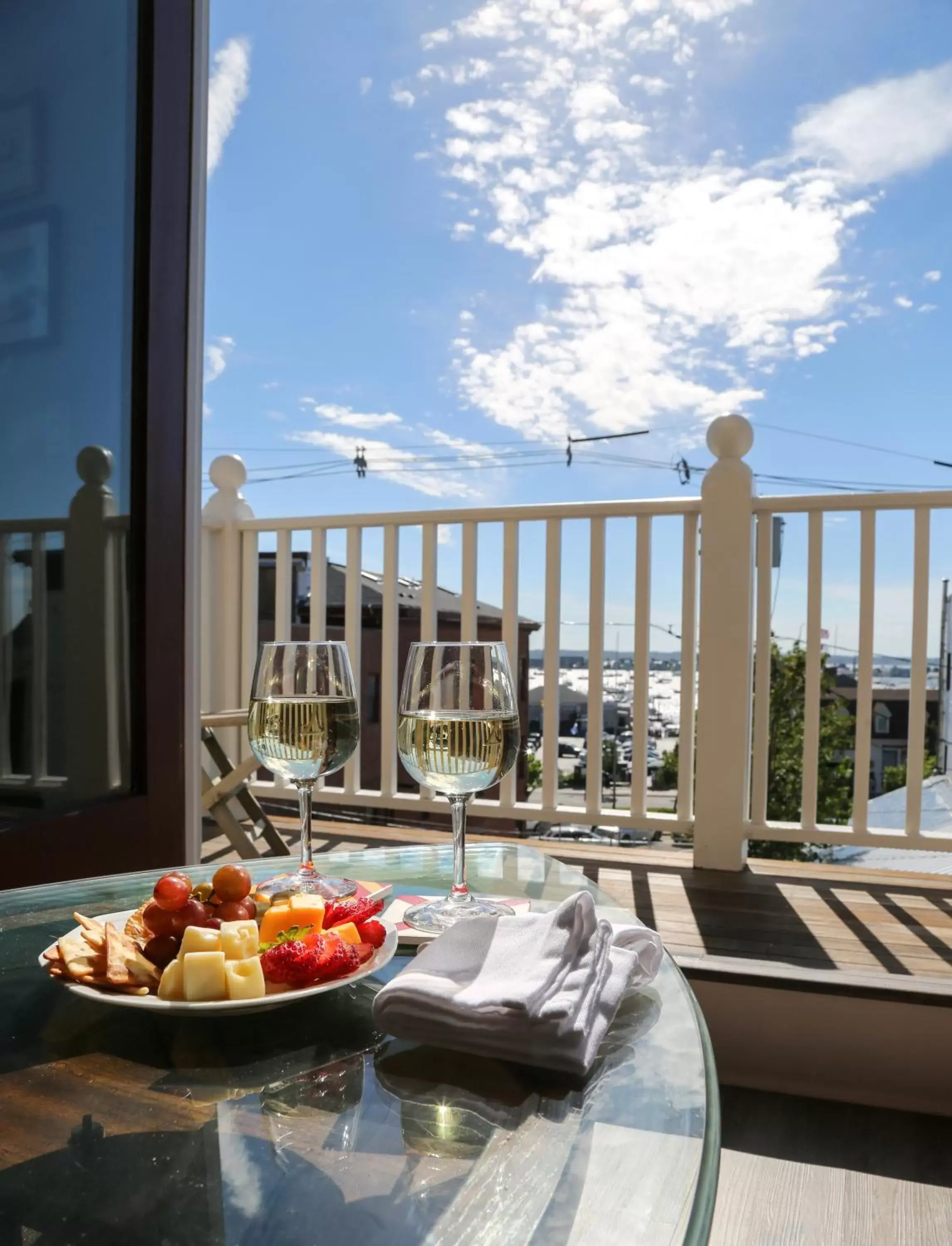 Balcony/Terrace in Almondy Inn Bed & Breakfast