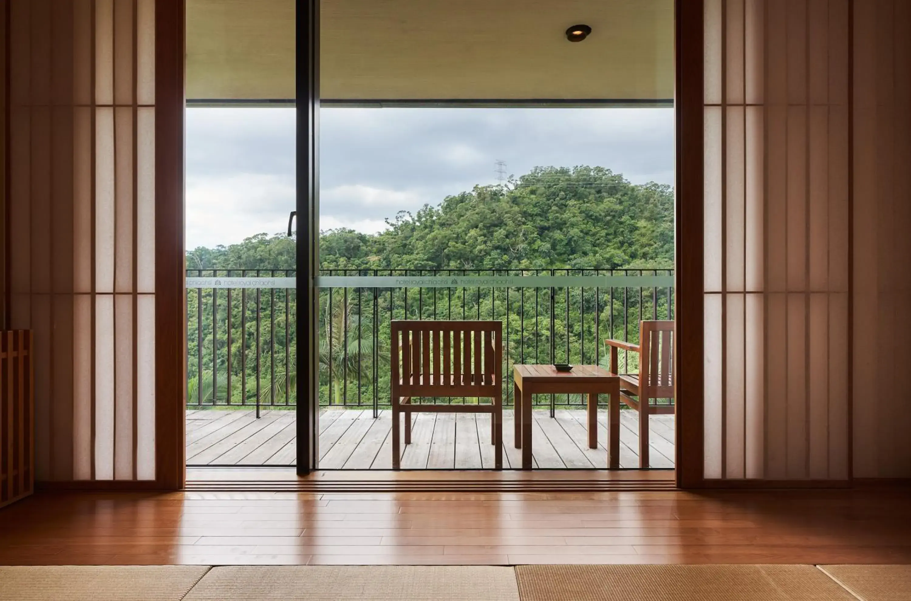 Balcony/Terrace in Hotel Royal Chiao Hsi