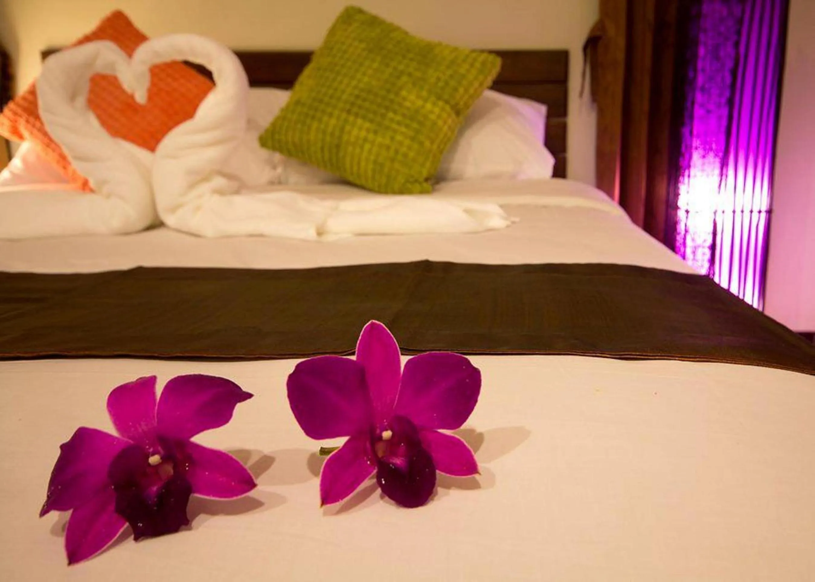 Bed in The Sylvana Pai