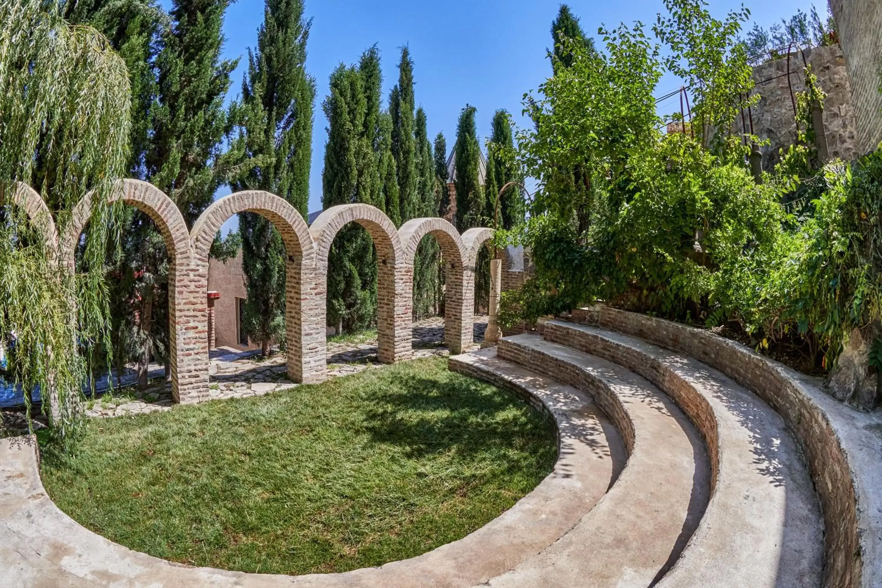 Natural landscape in Castle in Old Town