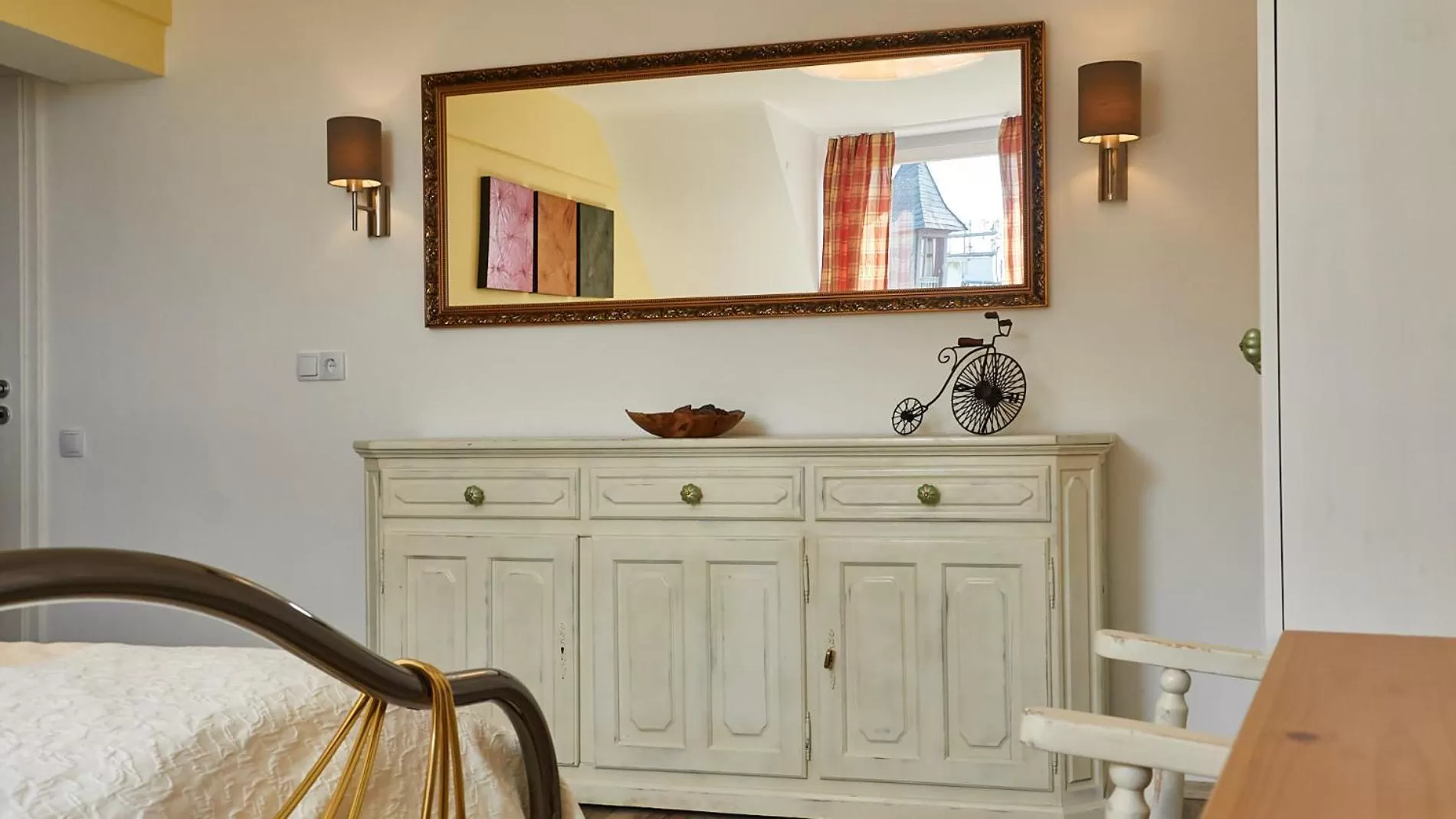 Living room, Bed in Hotel 3 Könige