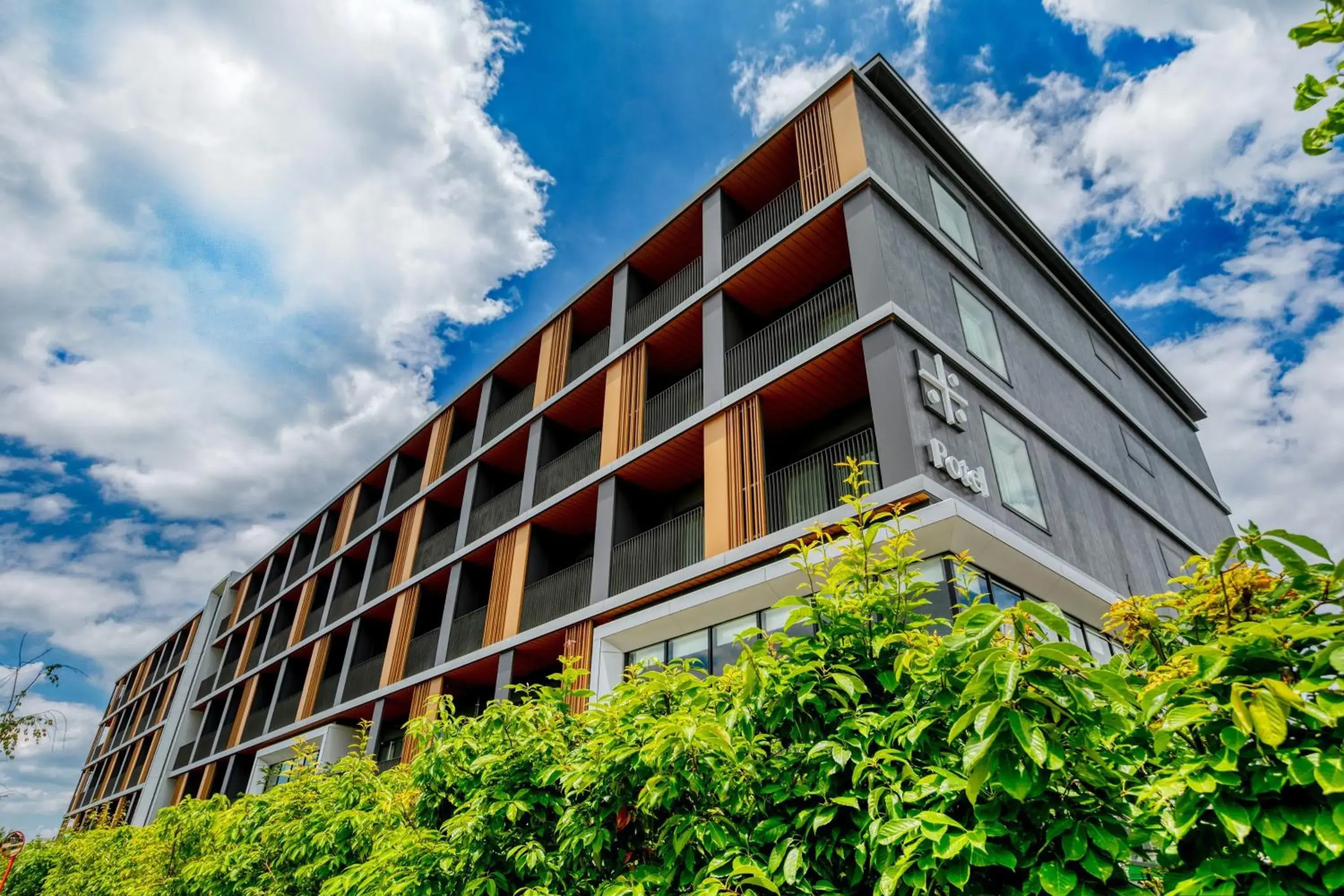 Facade/entrance, Property Building in Umekoji Potel KYOTO