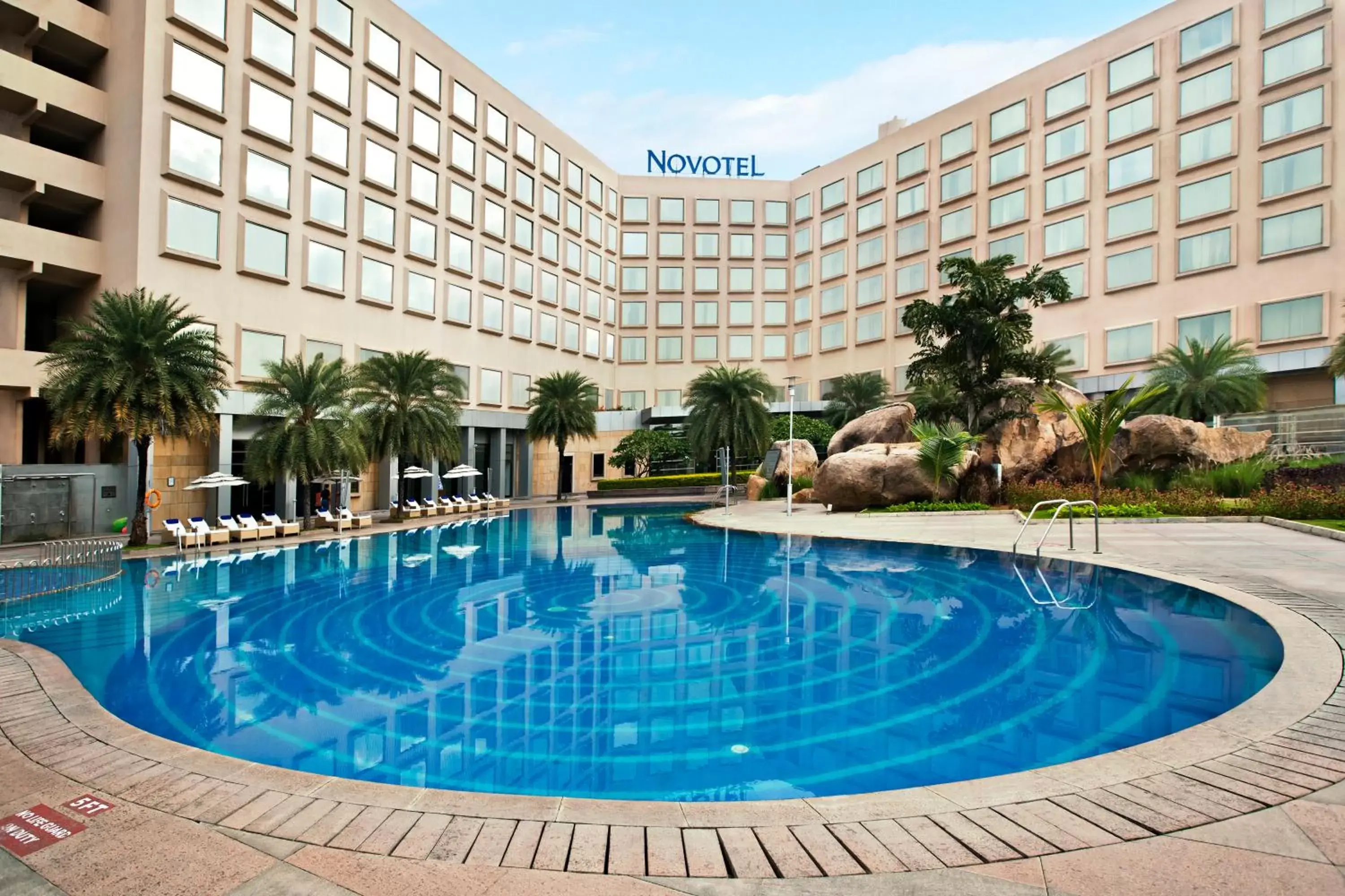 Property building, Swimming Pool in Novotel Hyderabad Convention Centre