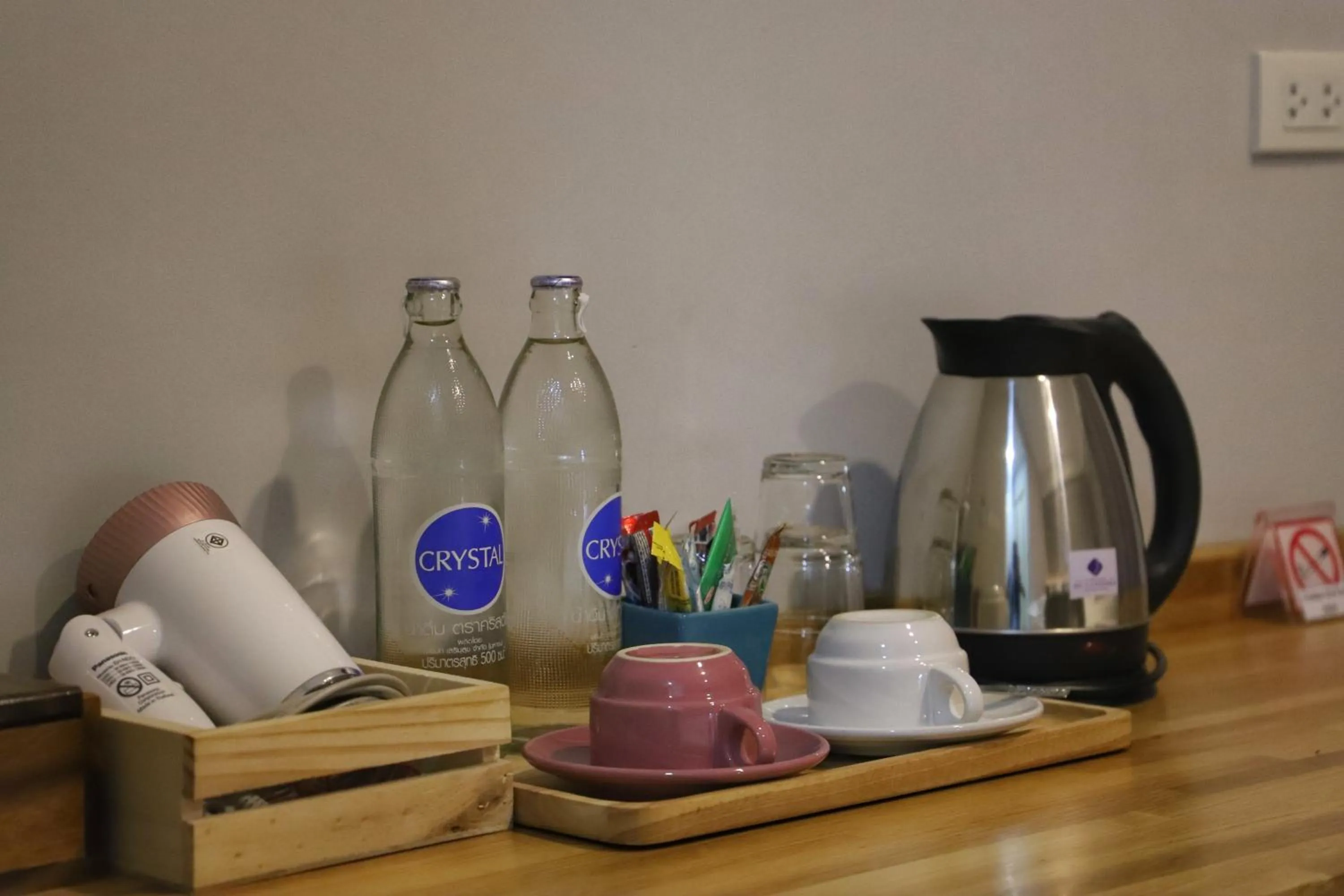 Coffee/tea facilities in De Lavender Bangkok Hotel