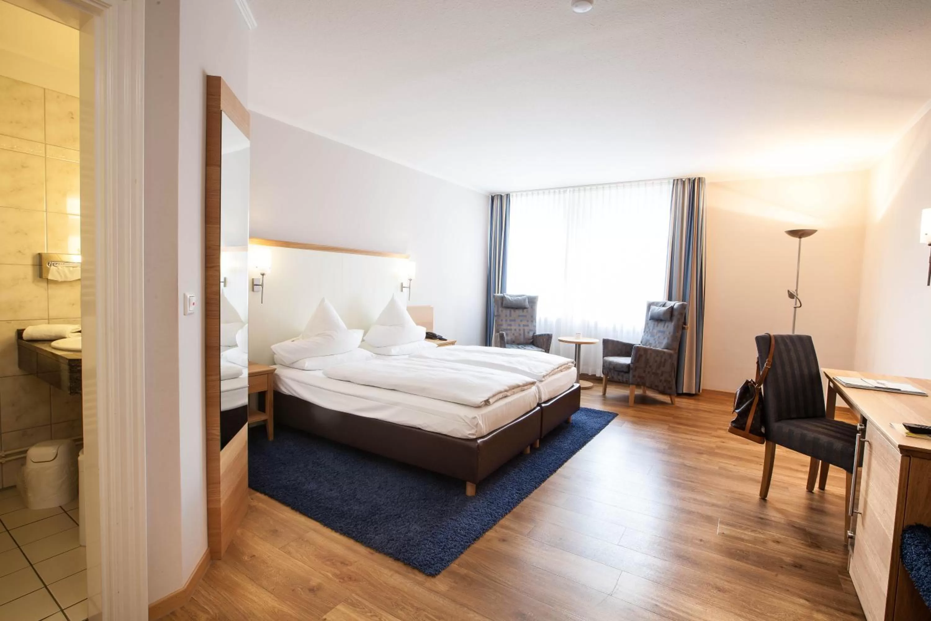 Photo of the whole room, Bed in Romantik Hotel Aquarium