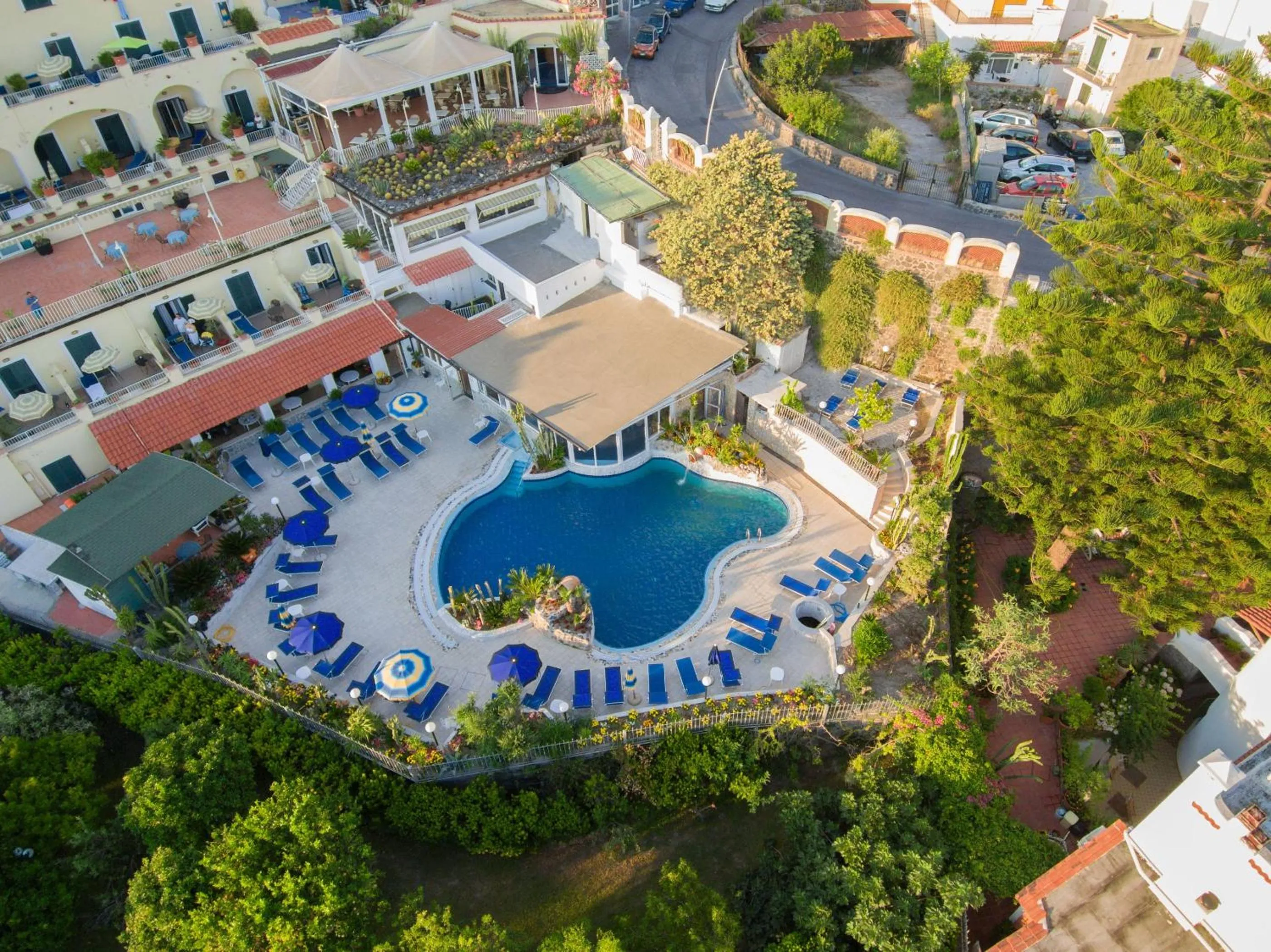 Bird's eye view in Hotel Terme Saint Raphael